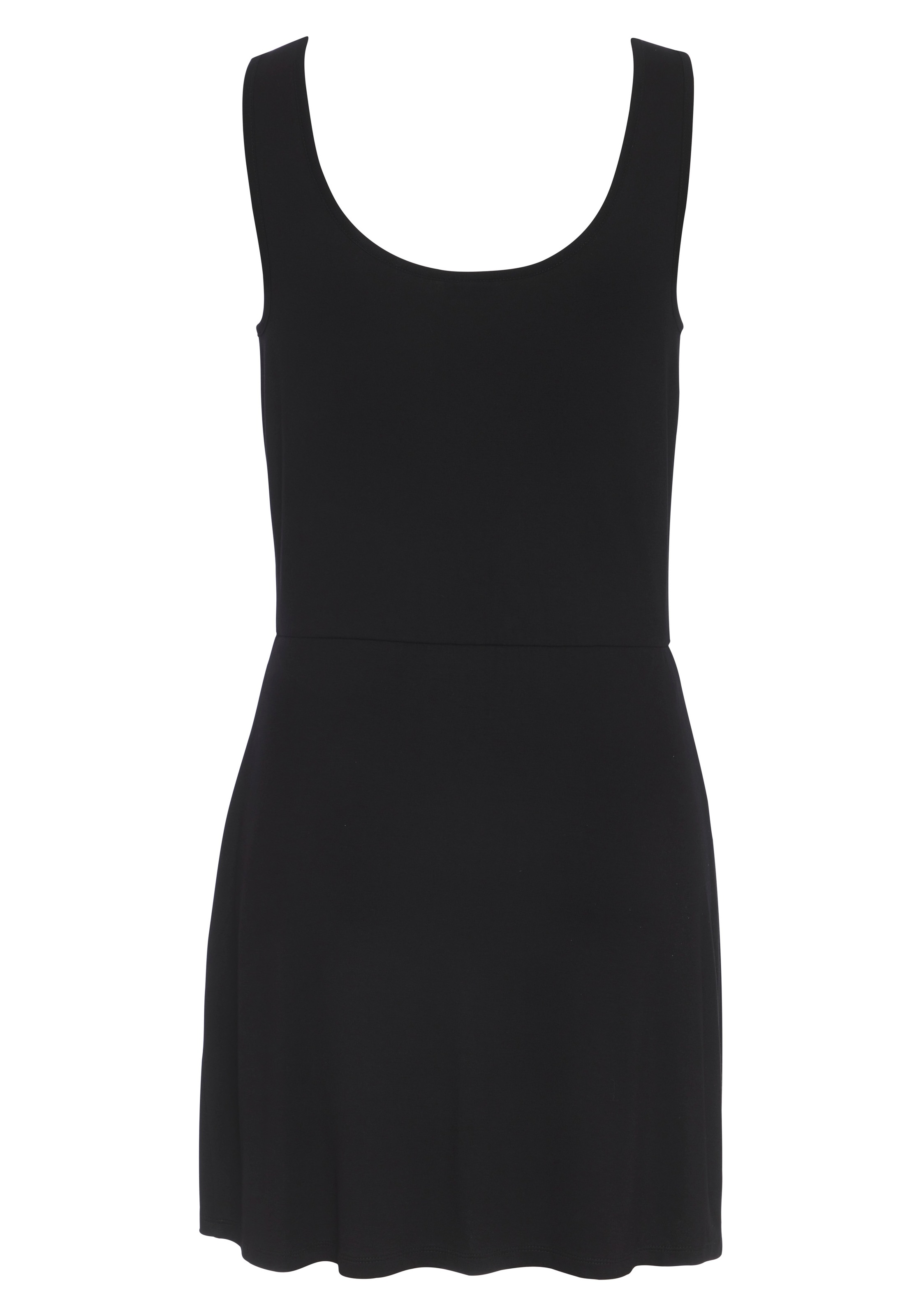 LASCANA Jerseykleid »mit integrierter Shorts und seitlicher Tasche« Leichtes Sommerkleid, kurzes Stretchkleid, Strandkleid mit Tasche