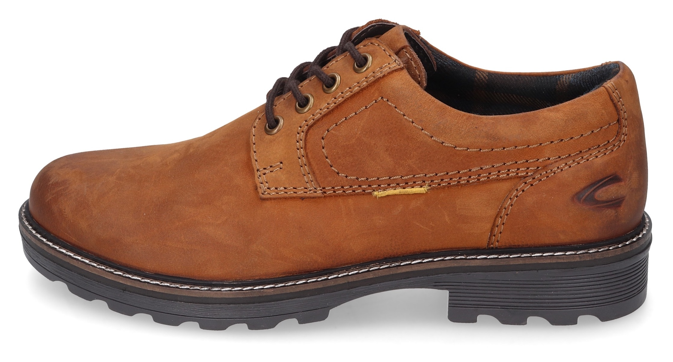 camel active Schnürschuh, Trachtenschuh, Halbschuh mit Profillaufsohle