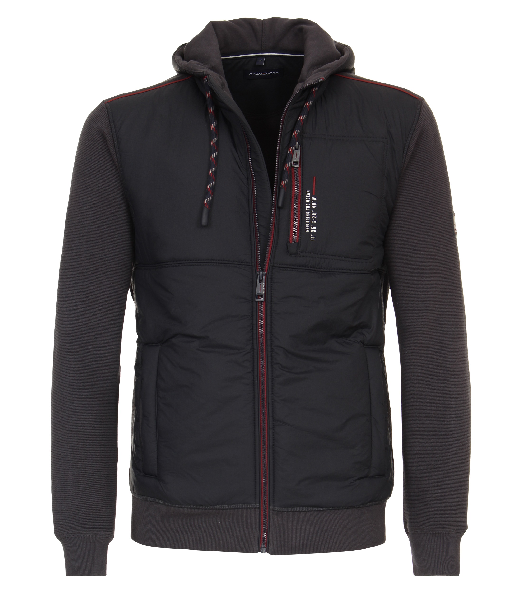 CASAMODA Sweatjacke "CASAMODA Sweatjacke uni"