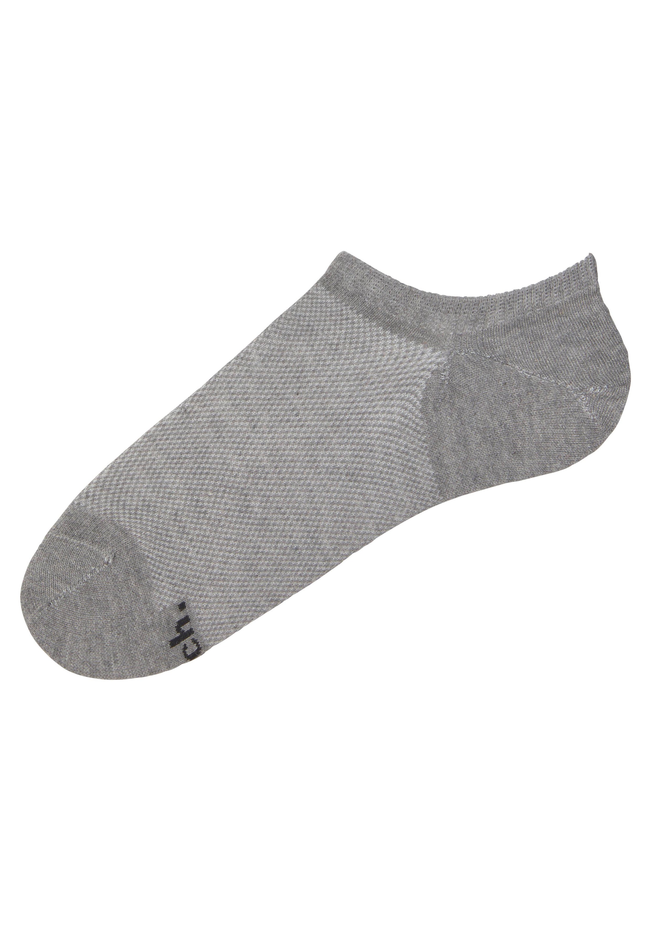 Bench. Sneakersocken, (Set, 10 Paar), mit Pikeestruktur