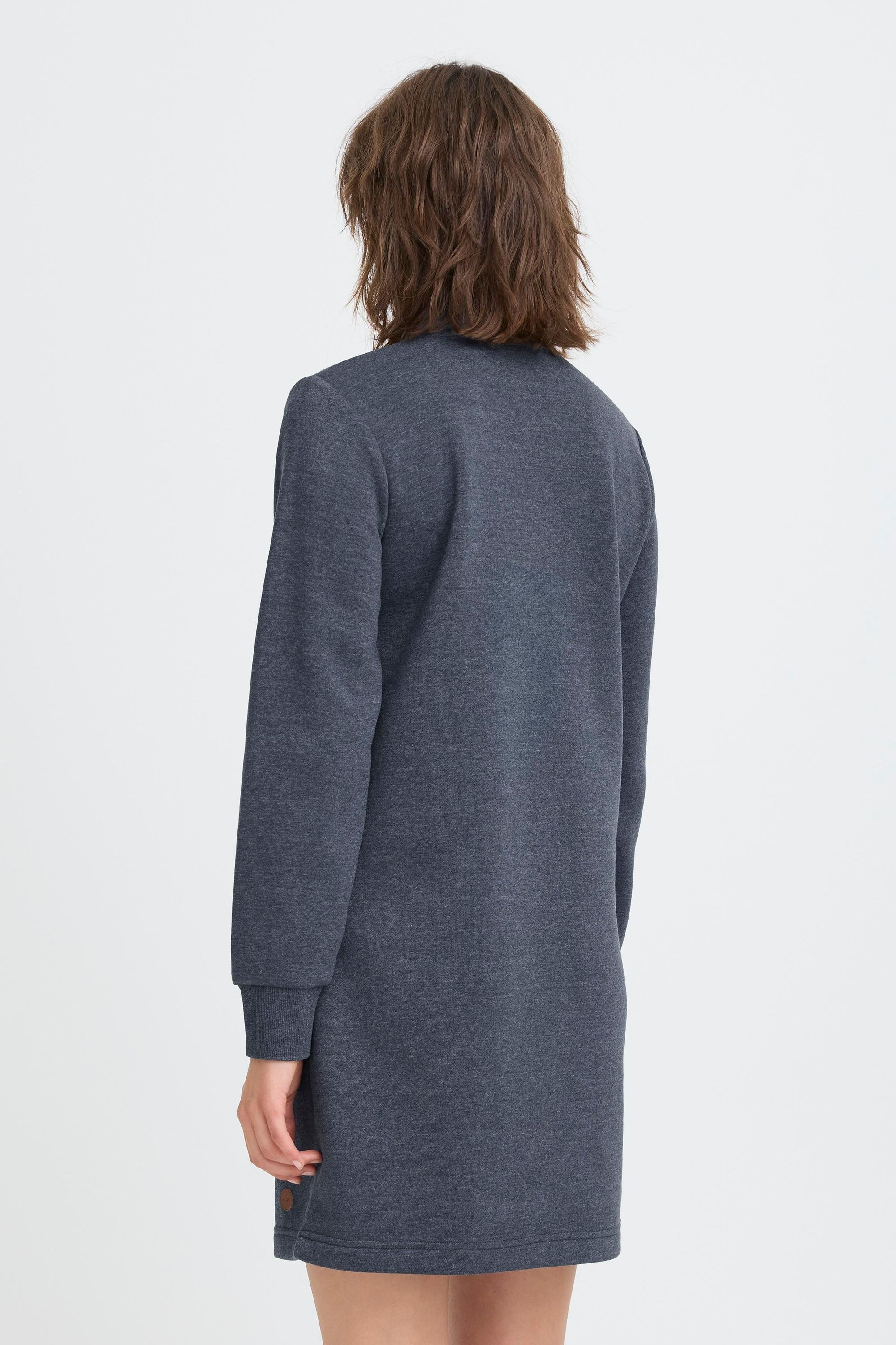 OXMO OXMILLE Damen Sweatkleid Blau Gr. M 3