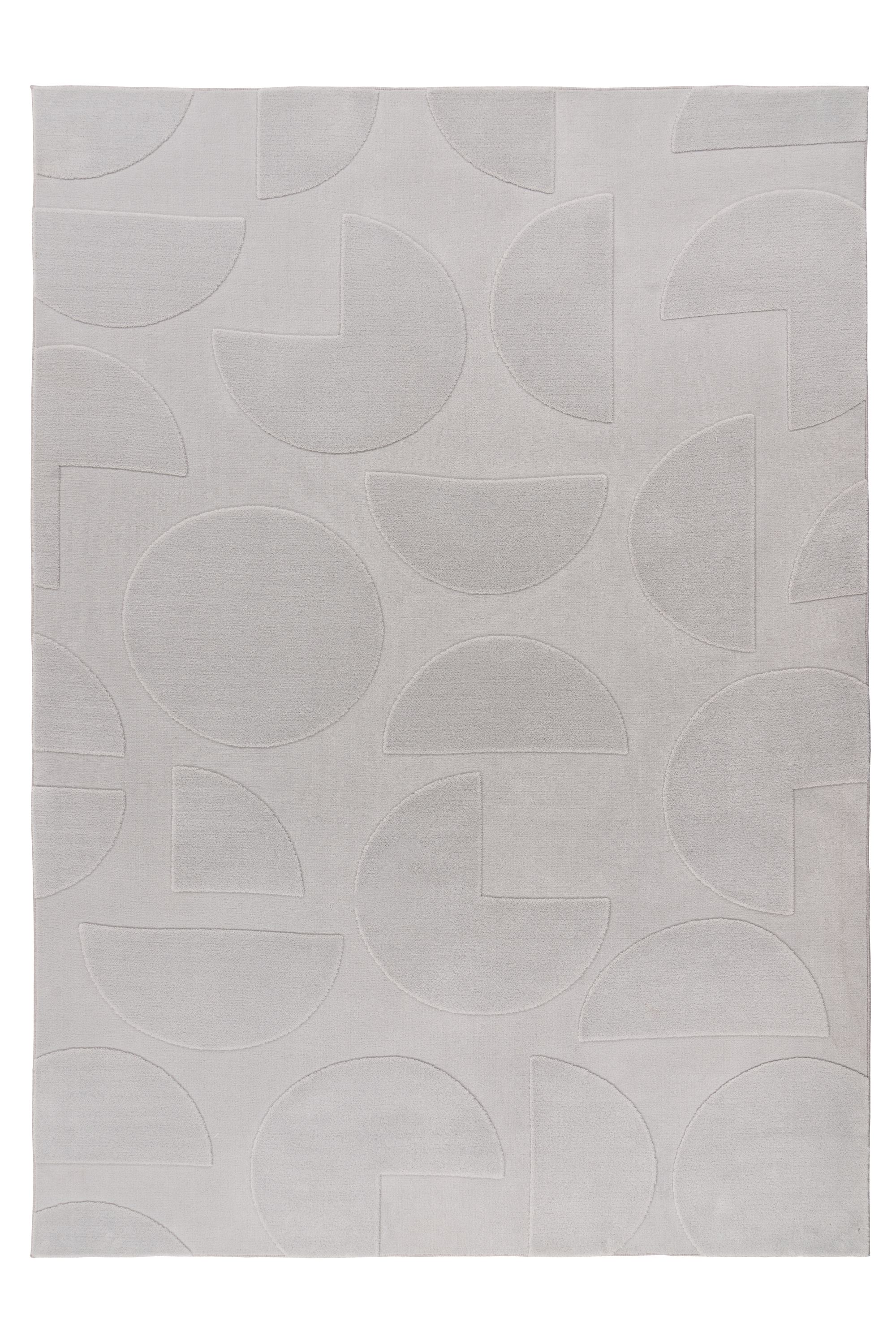 Kayoom "Niburi 425" rechteckig 10 mm Höhe weicher Kurzflor, modern gemustert, Wohnzimmer