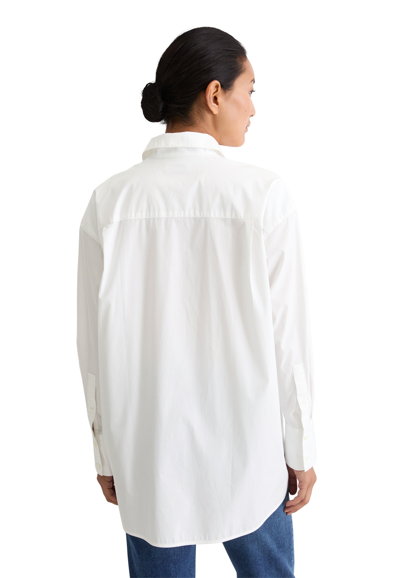 Thumbnail - Marc OPolo Langarmbluse "aus Premium Cotton Stretch"