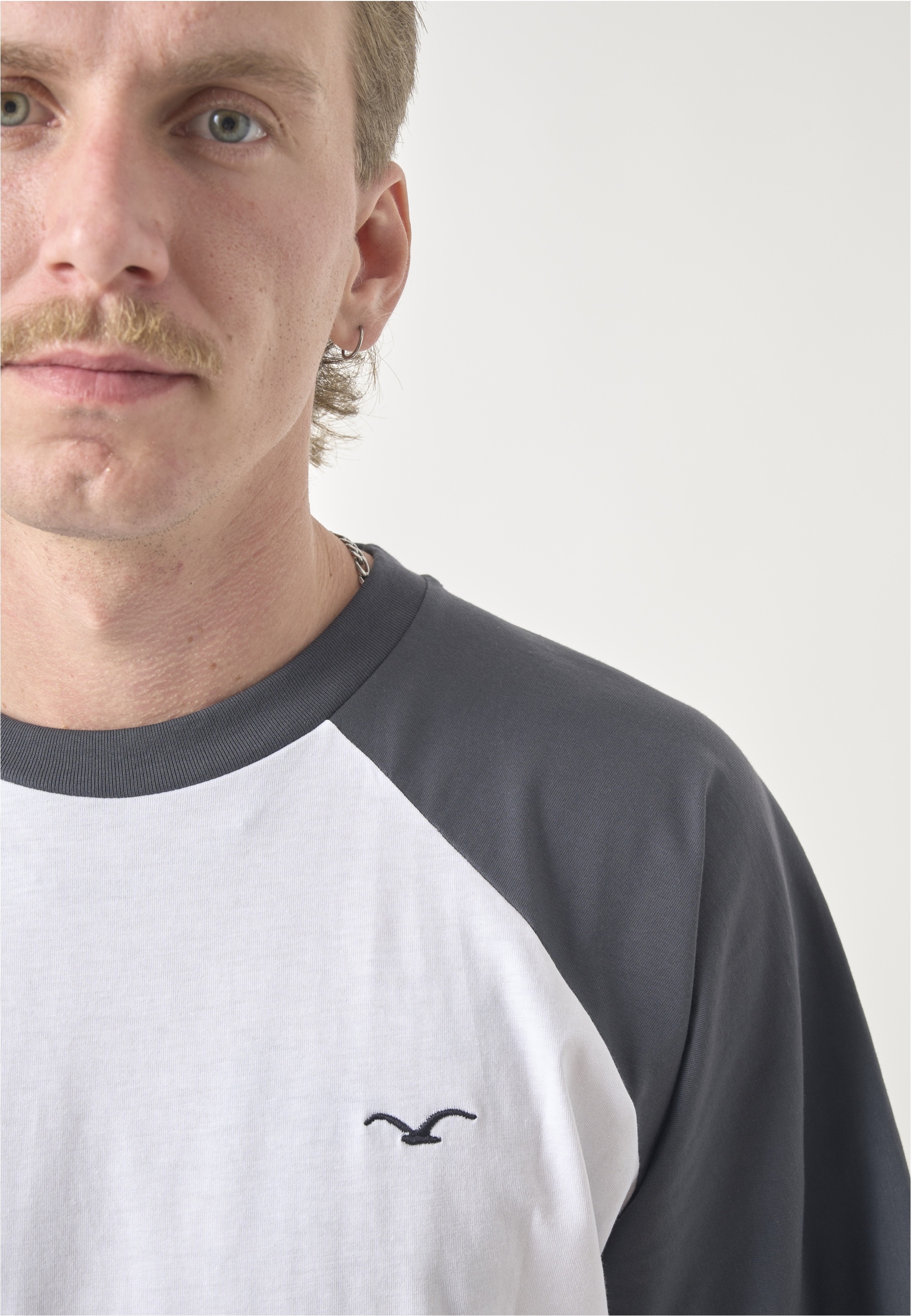 Cleptomanicx T-Shirt »Boxy Tee Ligull College«, in lockerem Design