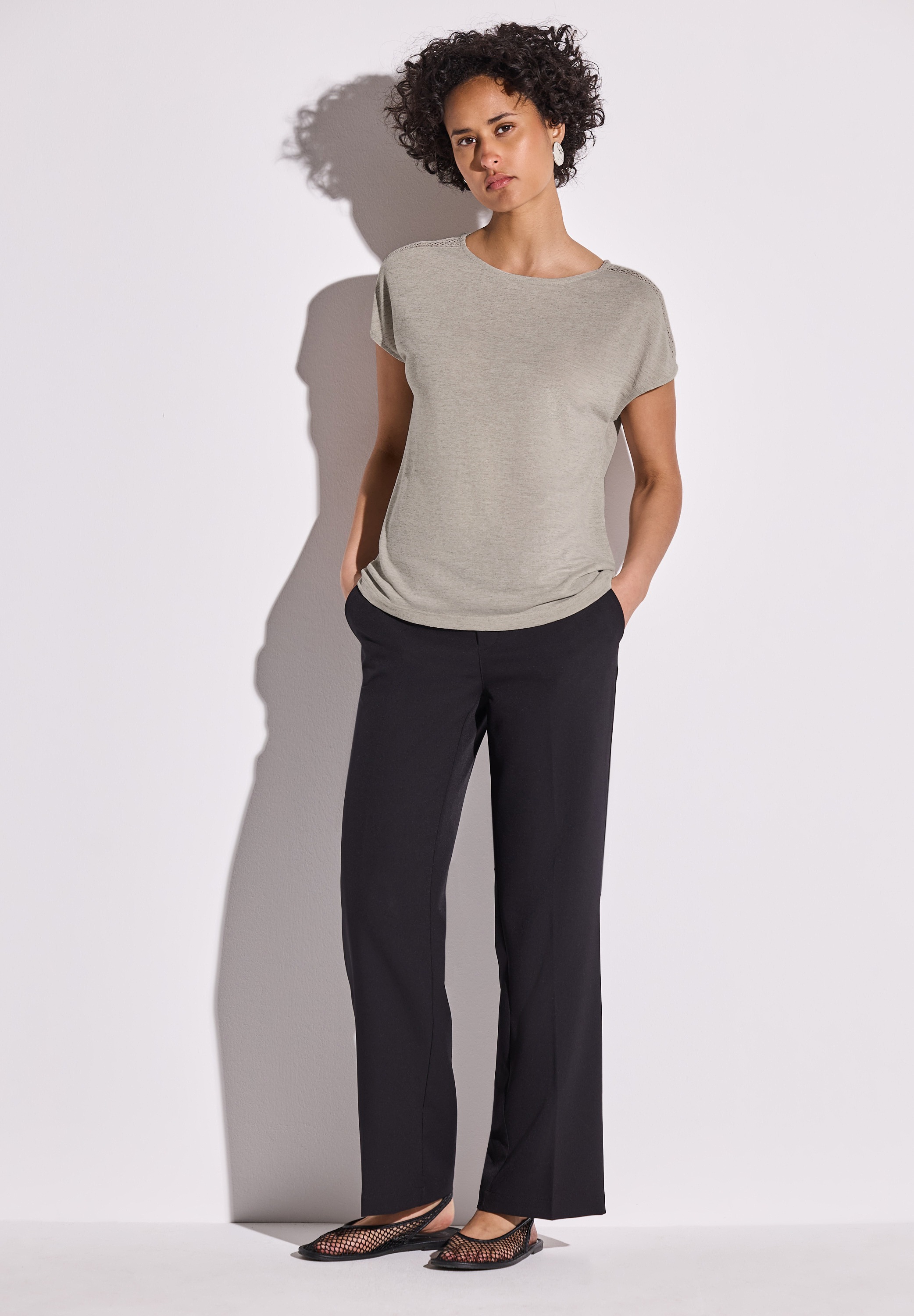 Thumbnail - STREET ONE T-Shirt, mit U-Boot-Ausschnitt
