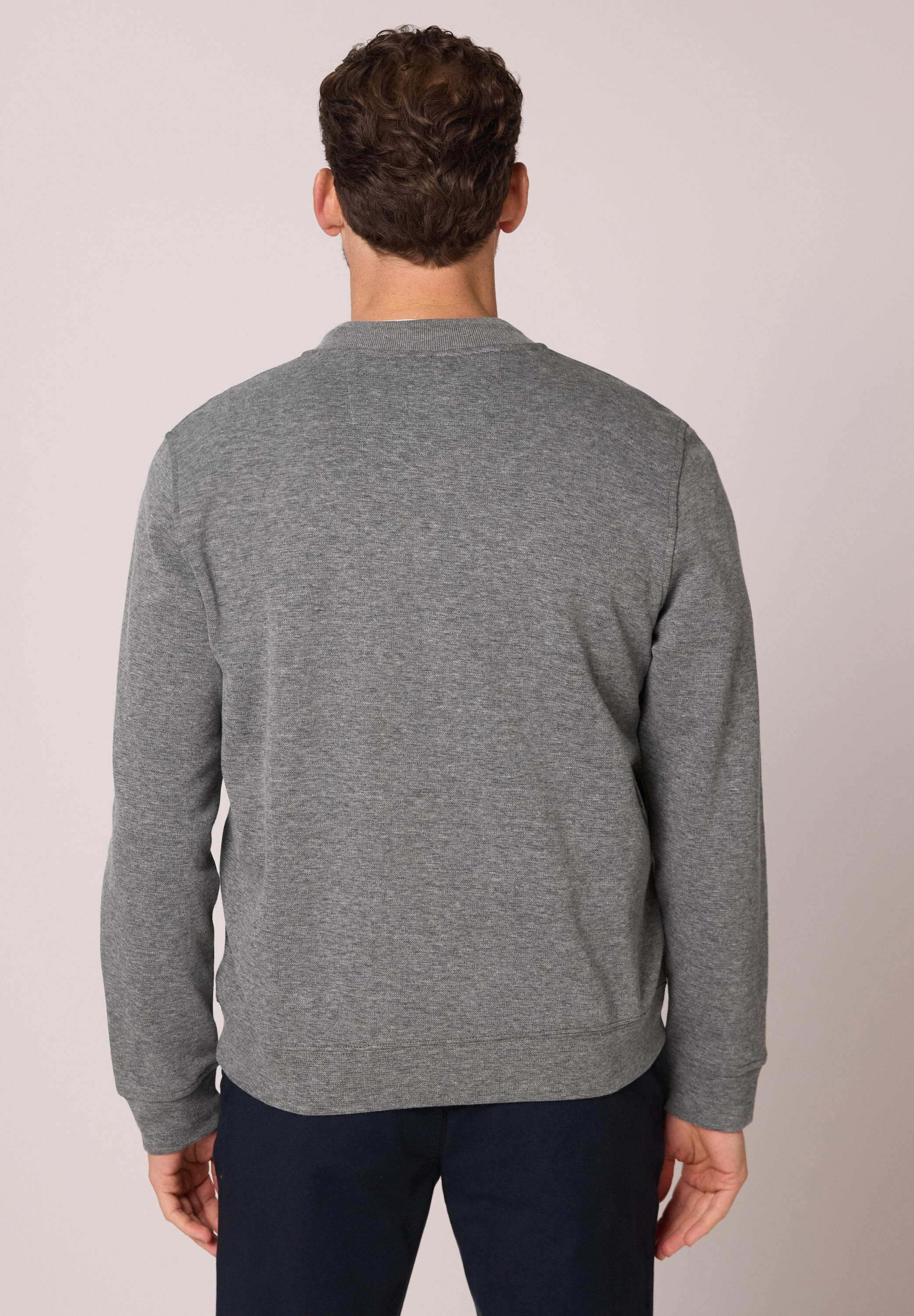 STREET ONE MEN Blouson ohne Kapuze mit Taschen-Detail