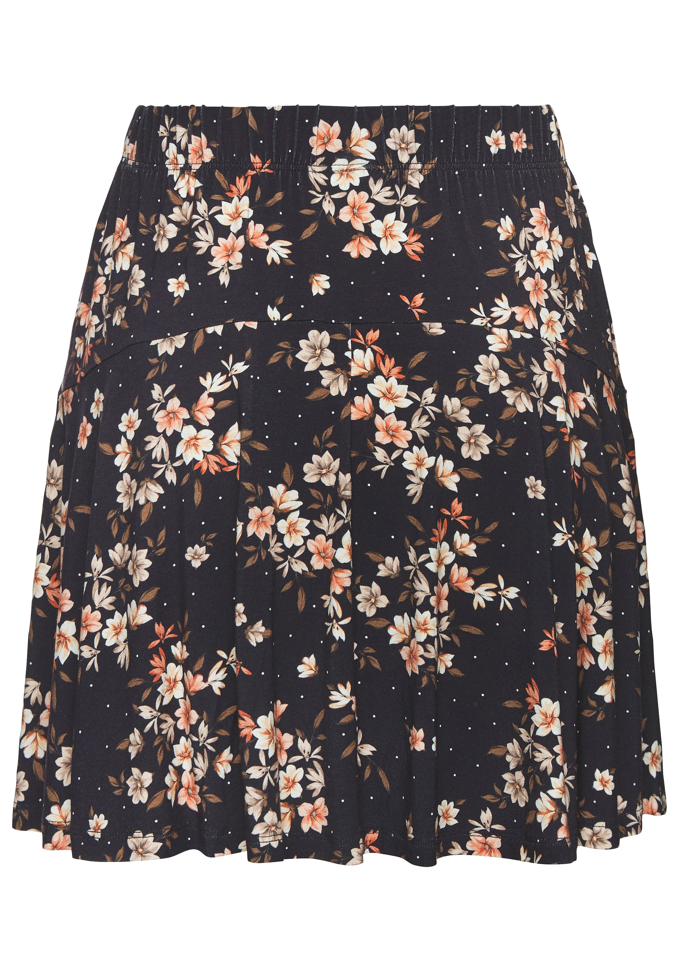 LASCANA Hosenrock, mit Alloverdruck, Skort, Rock inklusive Hose, bequemer Bund