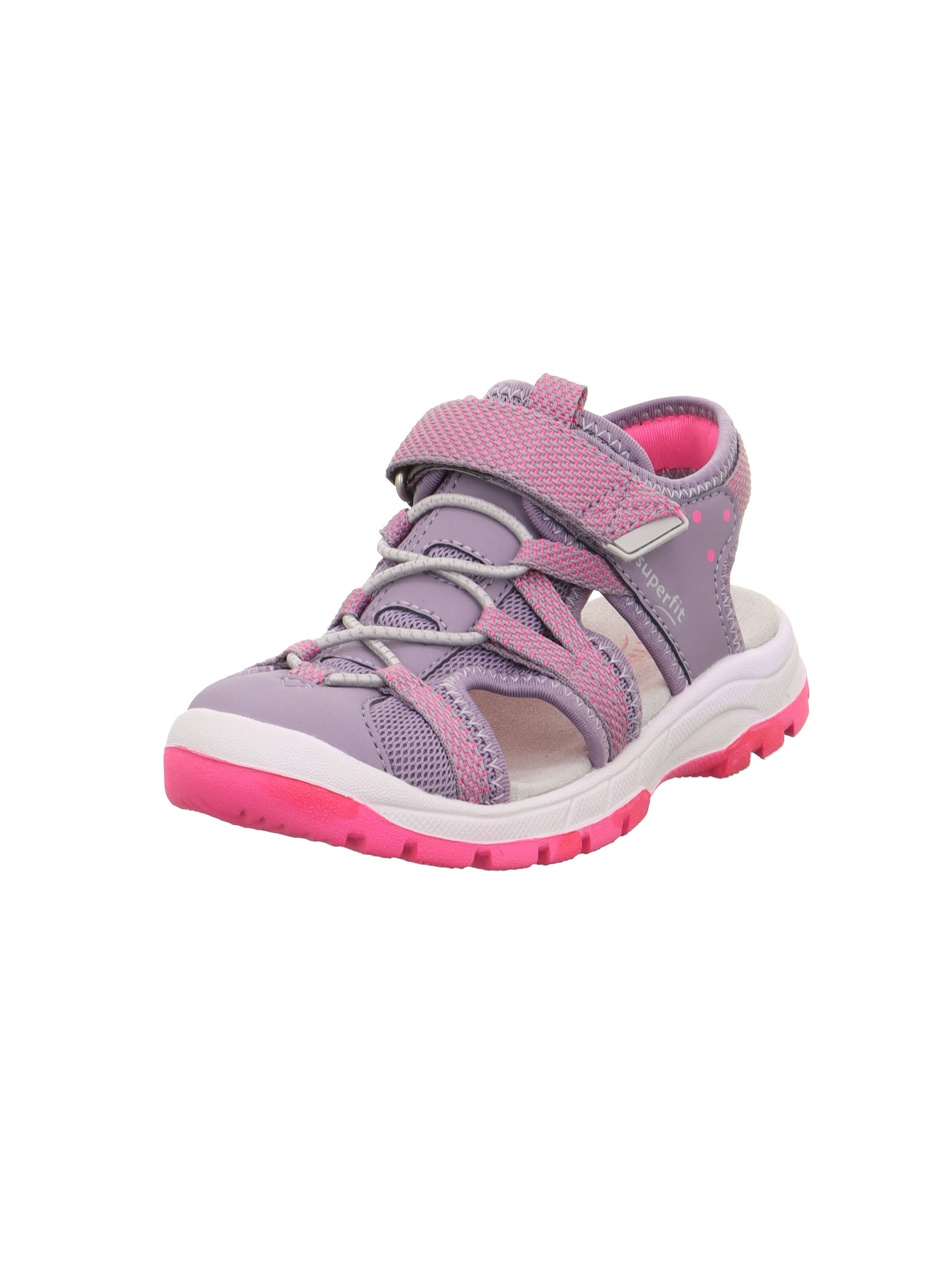 Superfit Klettschuh "TORONDO LIGHT WMS: mittel" Sandale, mit Klettverschluss, Größenschablone zum Download