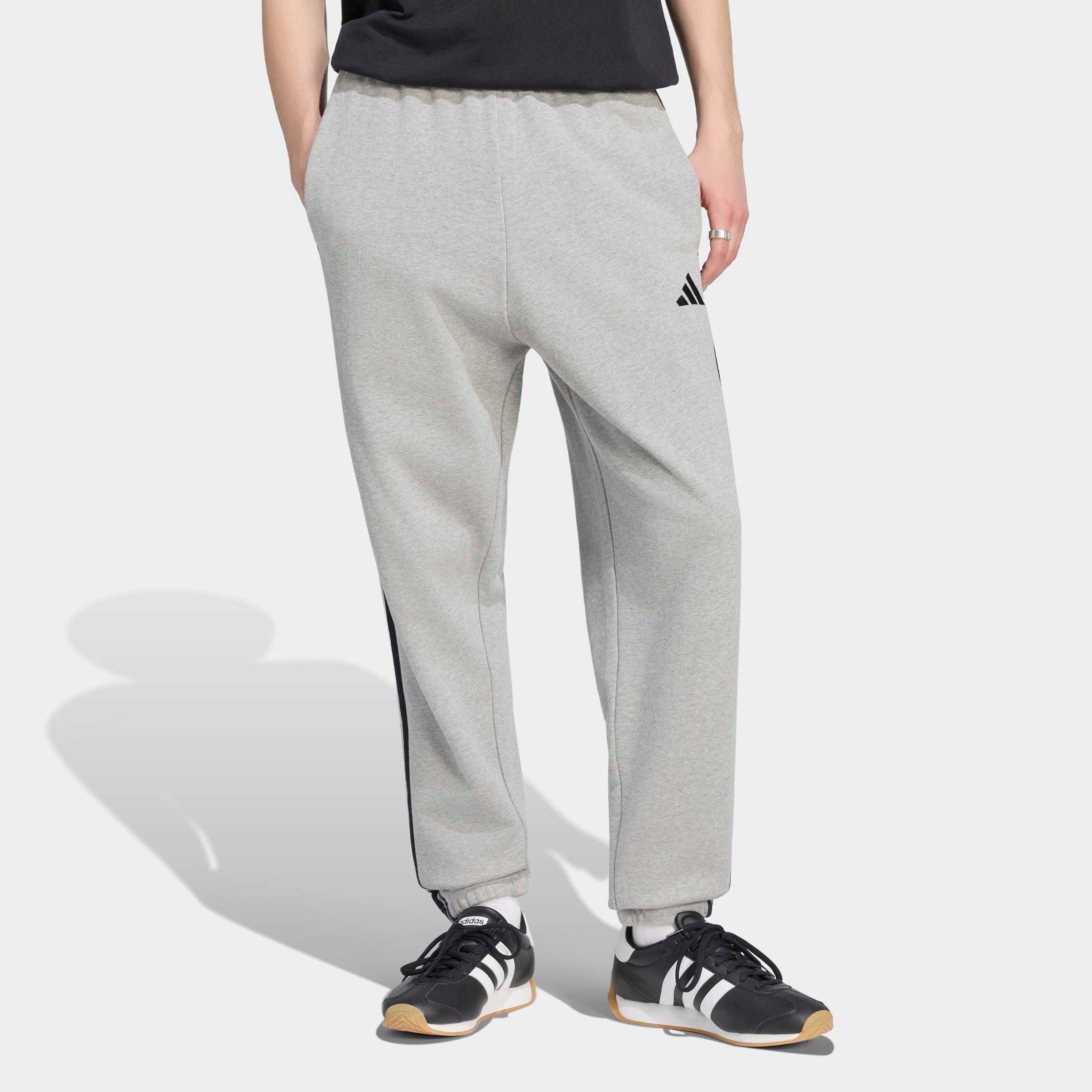adidas Sportswear "ESSENTIALS 3-STREIFEN, FRENCH TERRY, SCHMAL ZULAUFEND, BÜNDCHEN"