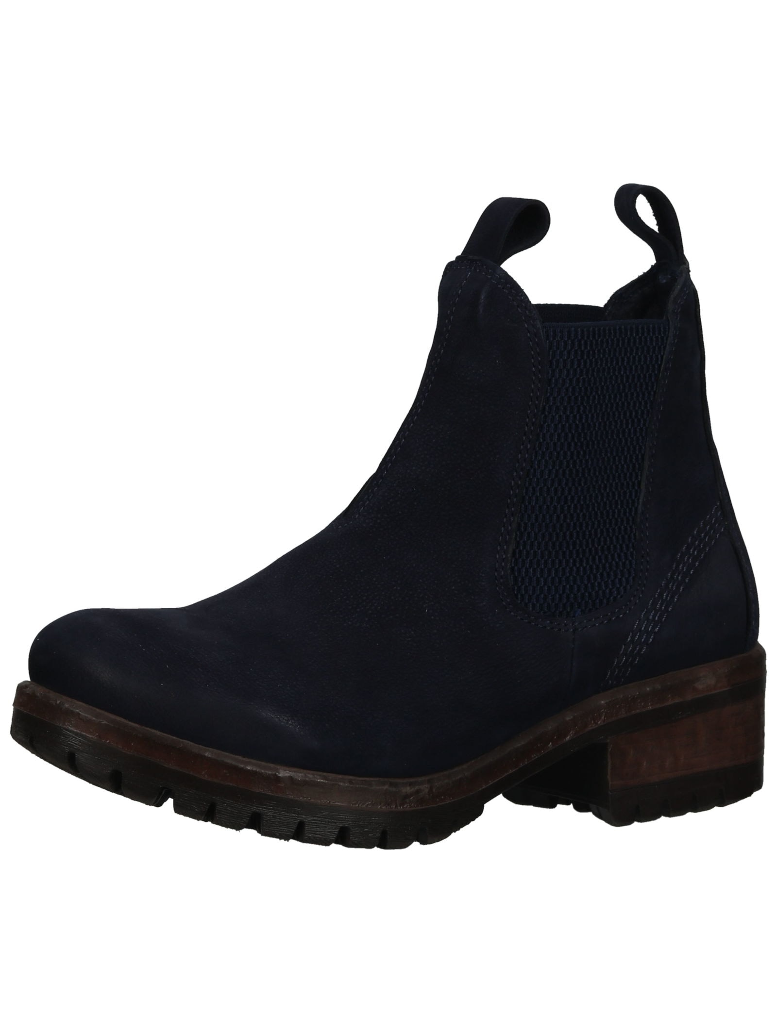 Lazamani "Lazamani Stiefelette Nubukleder/Textil"