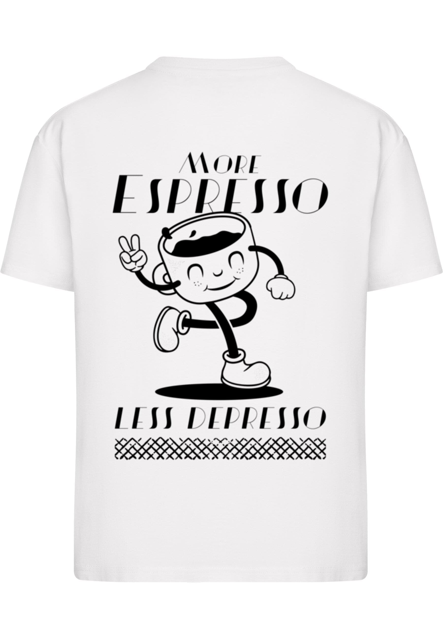 Merchcode T-Shirt »Merchcode Ladies Espresso Tee«, (1 tlg.)