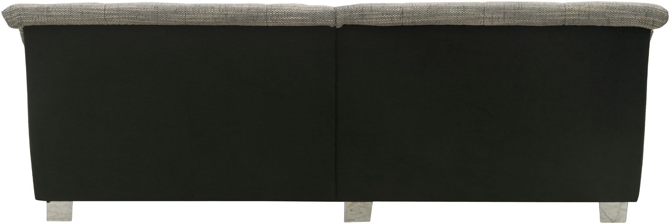 DOMO collection Ecksofa »100031 kompakte Stellmaße, komfortabel und bequem, L-Form« wahlweise mit Bettfunktion und Armteilverstellung. Breite 234 cm