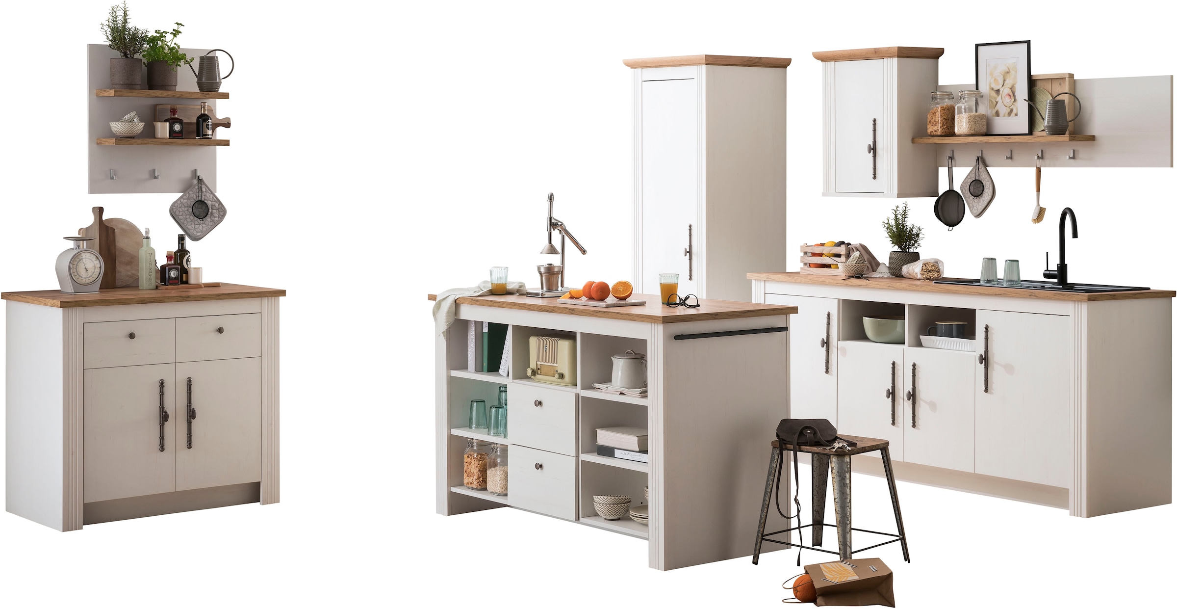 OTTO home Küche "KS-Westminster" Breite 366 cm, ohne E-Geräte günstig online kaufen