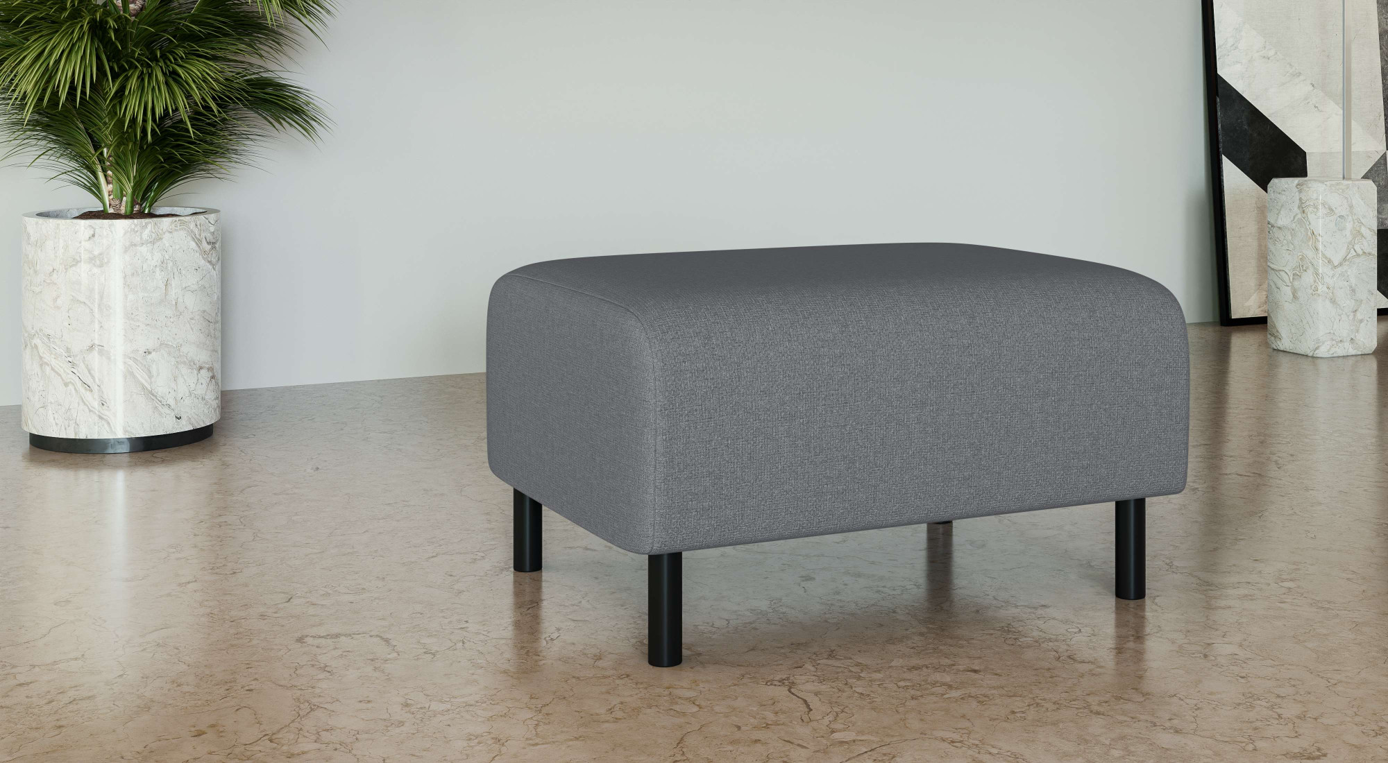 Home affaire Polsterhocker "Glandine"