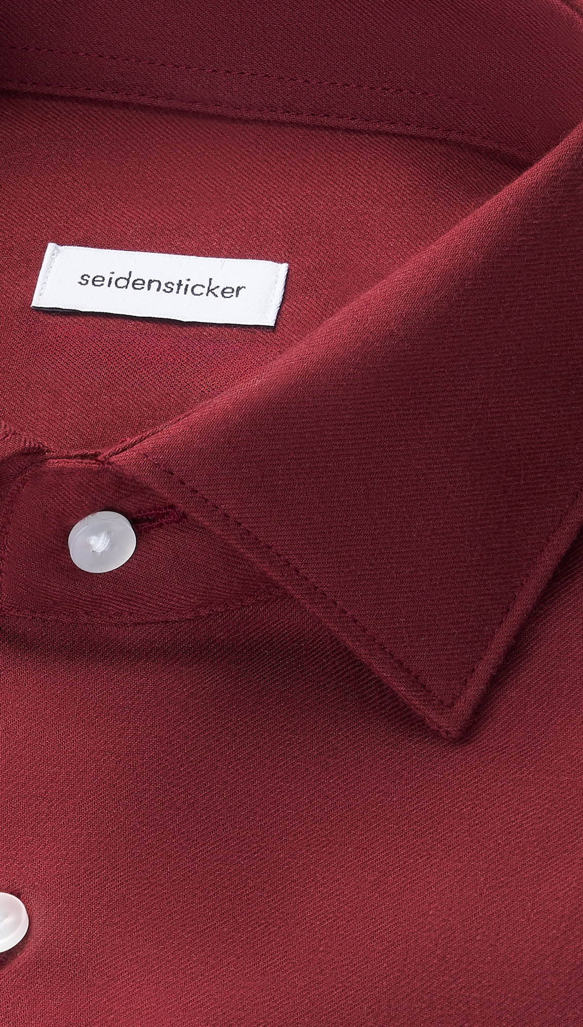 seidensticker Flanellhemd »Schwarze Rose«, Regular 1/1 Kentkragen Flanell