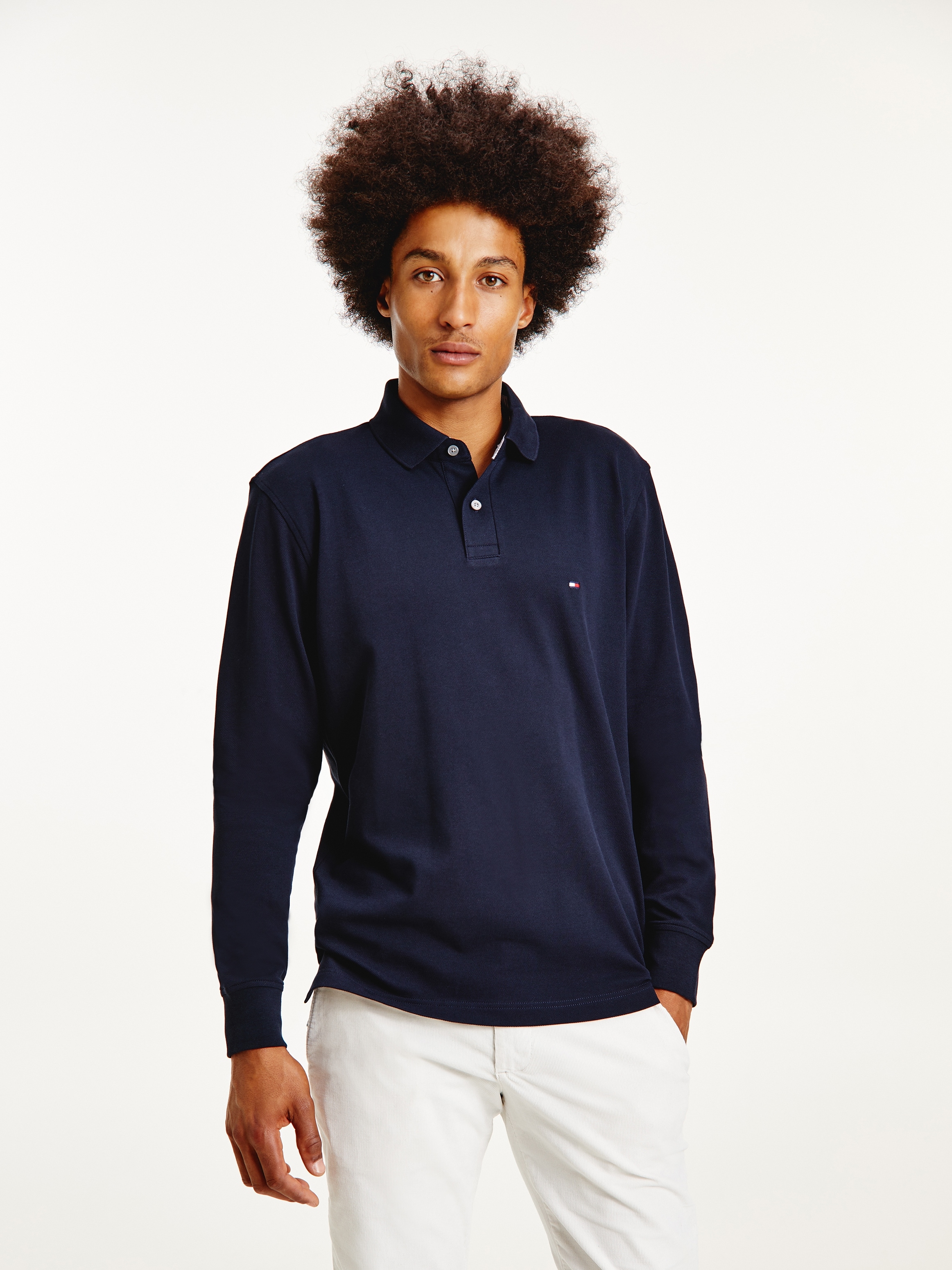 Tommy Hilfiger Langarm-Poloshirt "1985 REGULAR LS POLO" günstig online kaufen