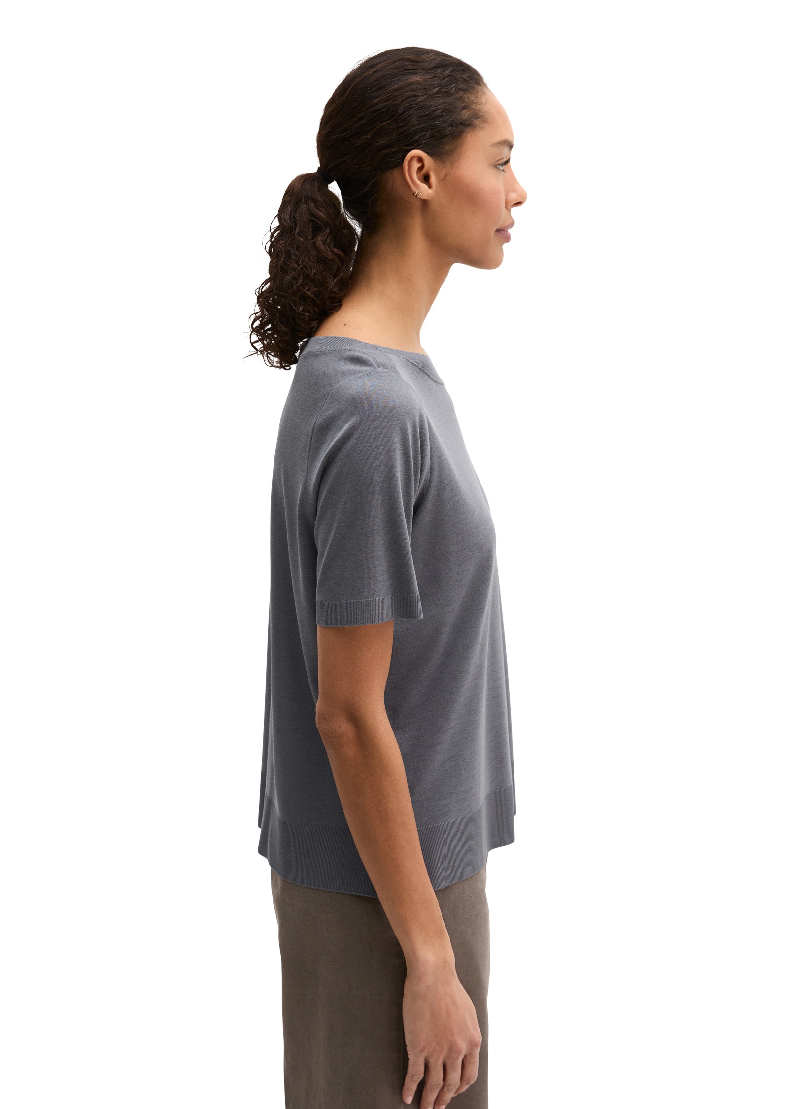 Marc OPolo T-Shirt "aus TENCEL™ Lyocell-Baumwolle-Mix" günstig online kaufen