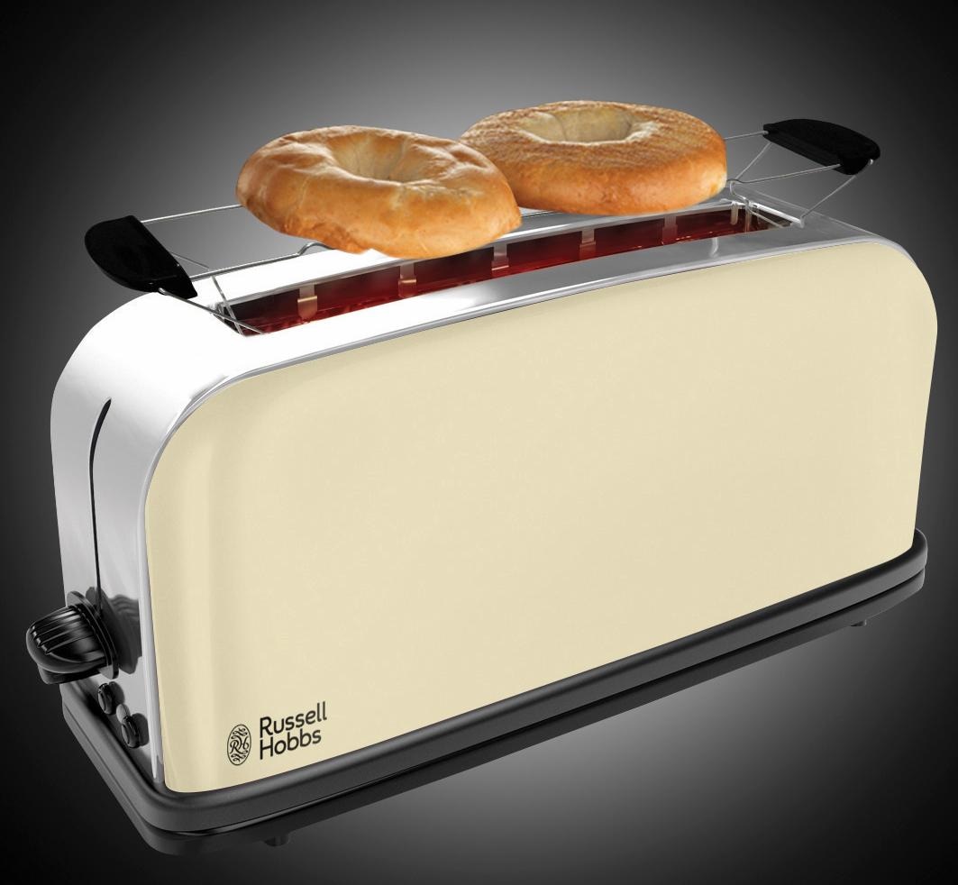 RUSSELL HOBBS Toaster »Colours Plus+ Classic Cream 21395-56«, 1 langer Schlitz, 1000 W