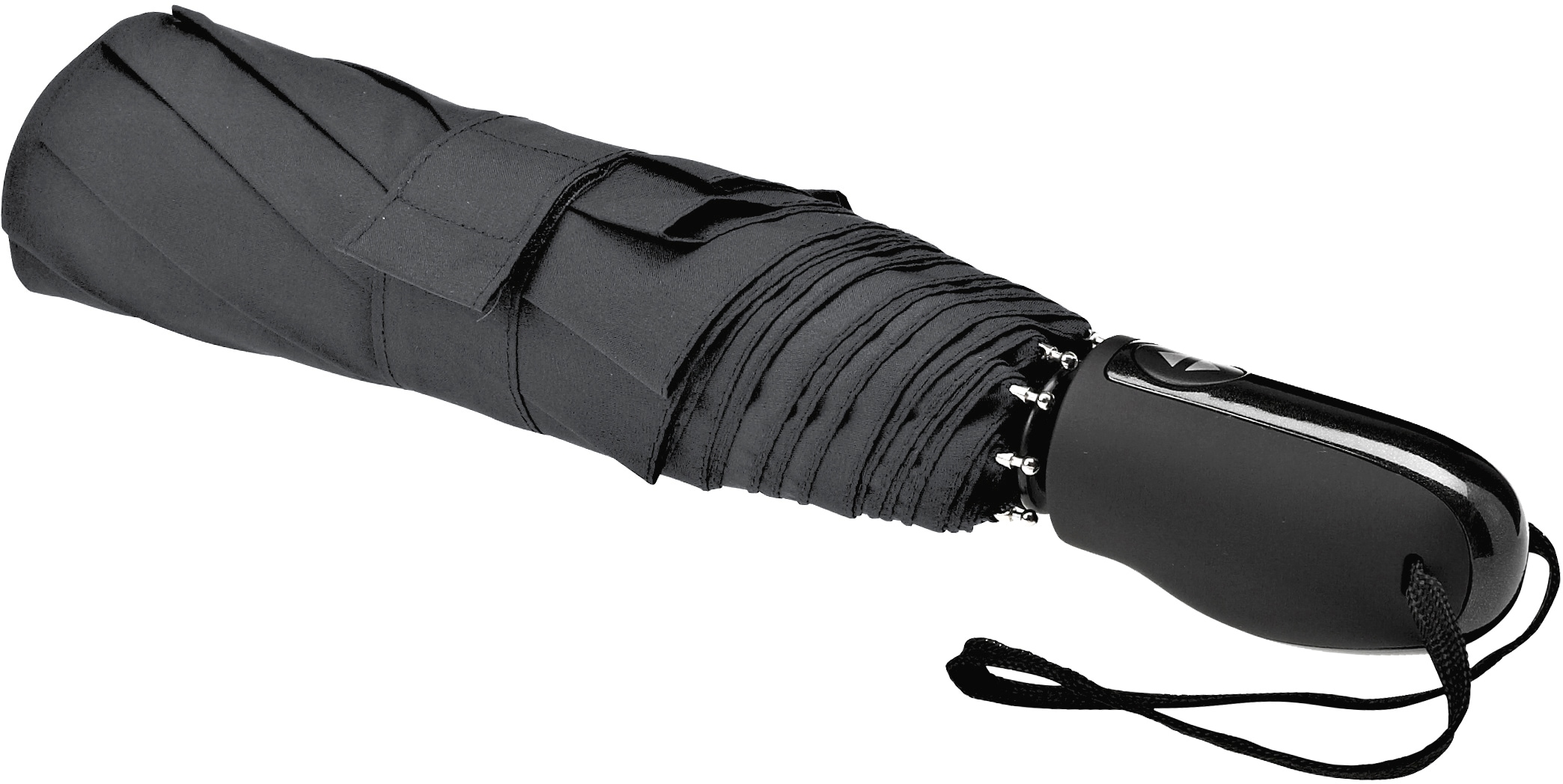 EuroSCHIRM® Taschenregenschirm »Automatik 32S7, anthrazit«, kompakte Größe, mit Automatik