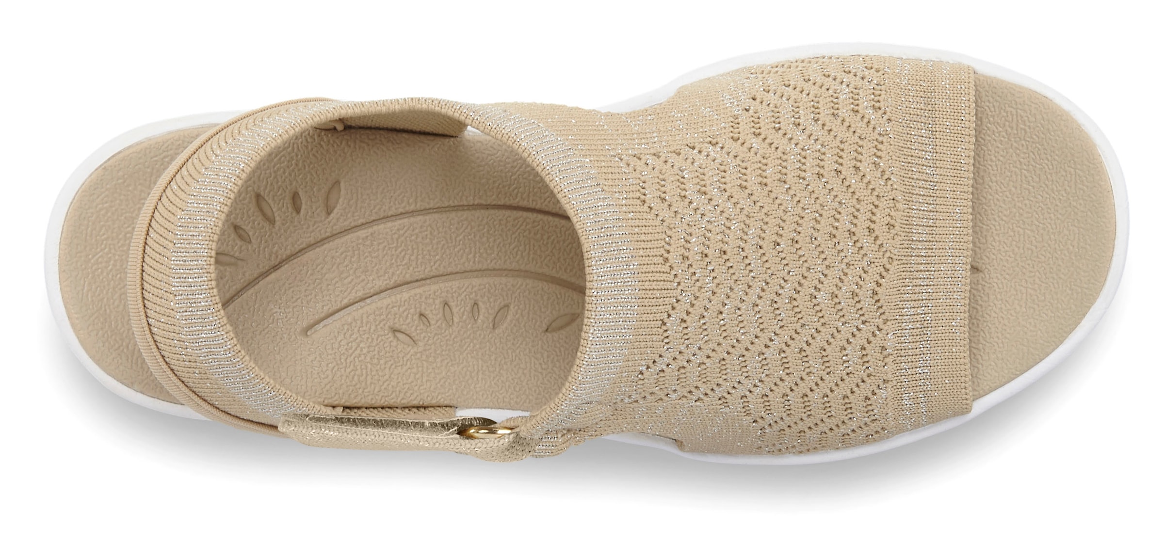 Vivance Sandalette »Sandale, Sommerschuh, offener Schuh, Keilsandalette,«  NEU mit Keilabsatz und Klettverschluss VEGAN