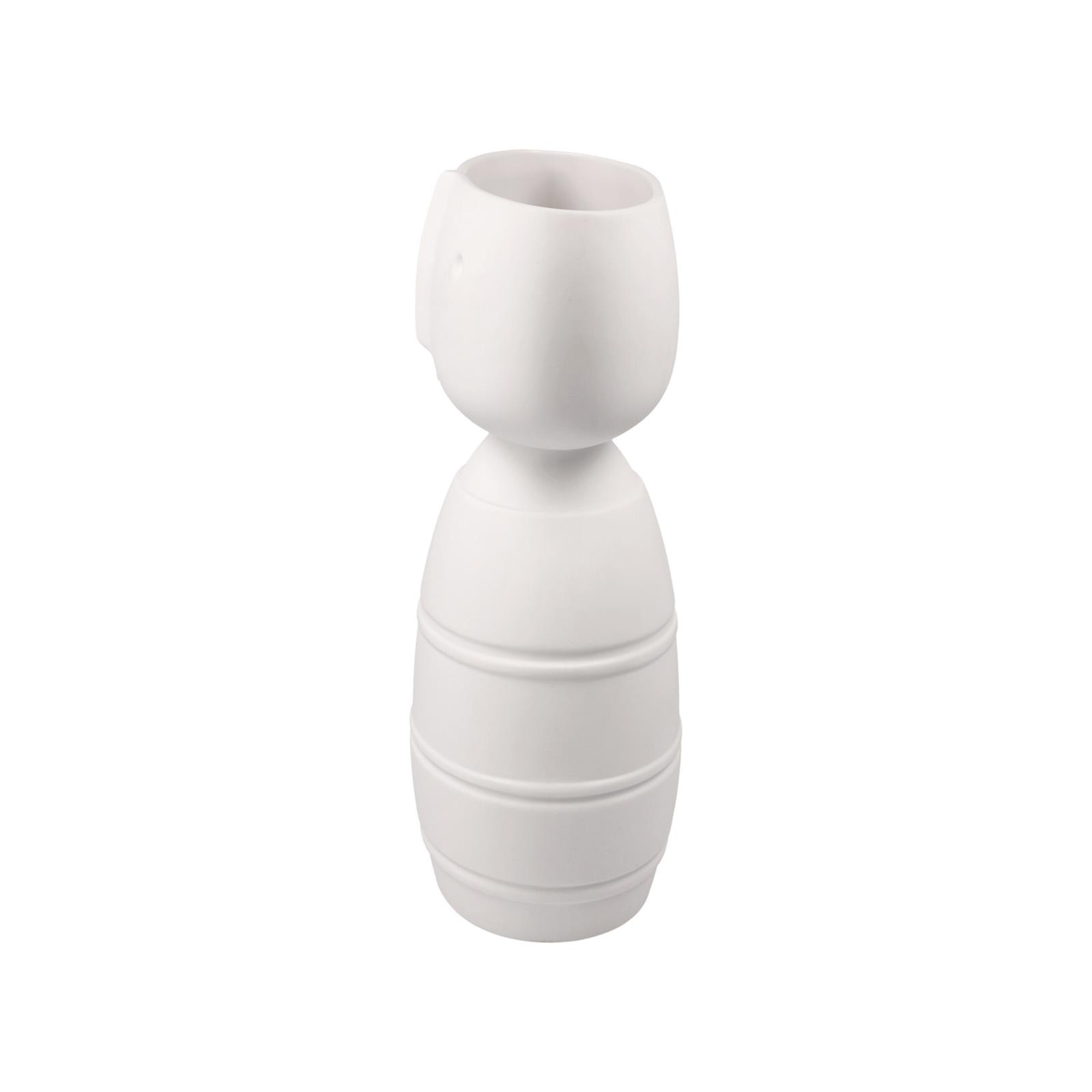 Goebel Dekovase »Vase "Caro" Studio 8 Vultus 22 cm weiß« Abwischbar
