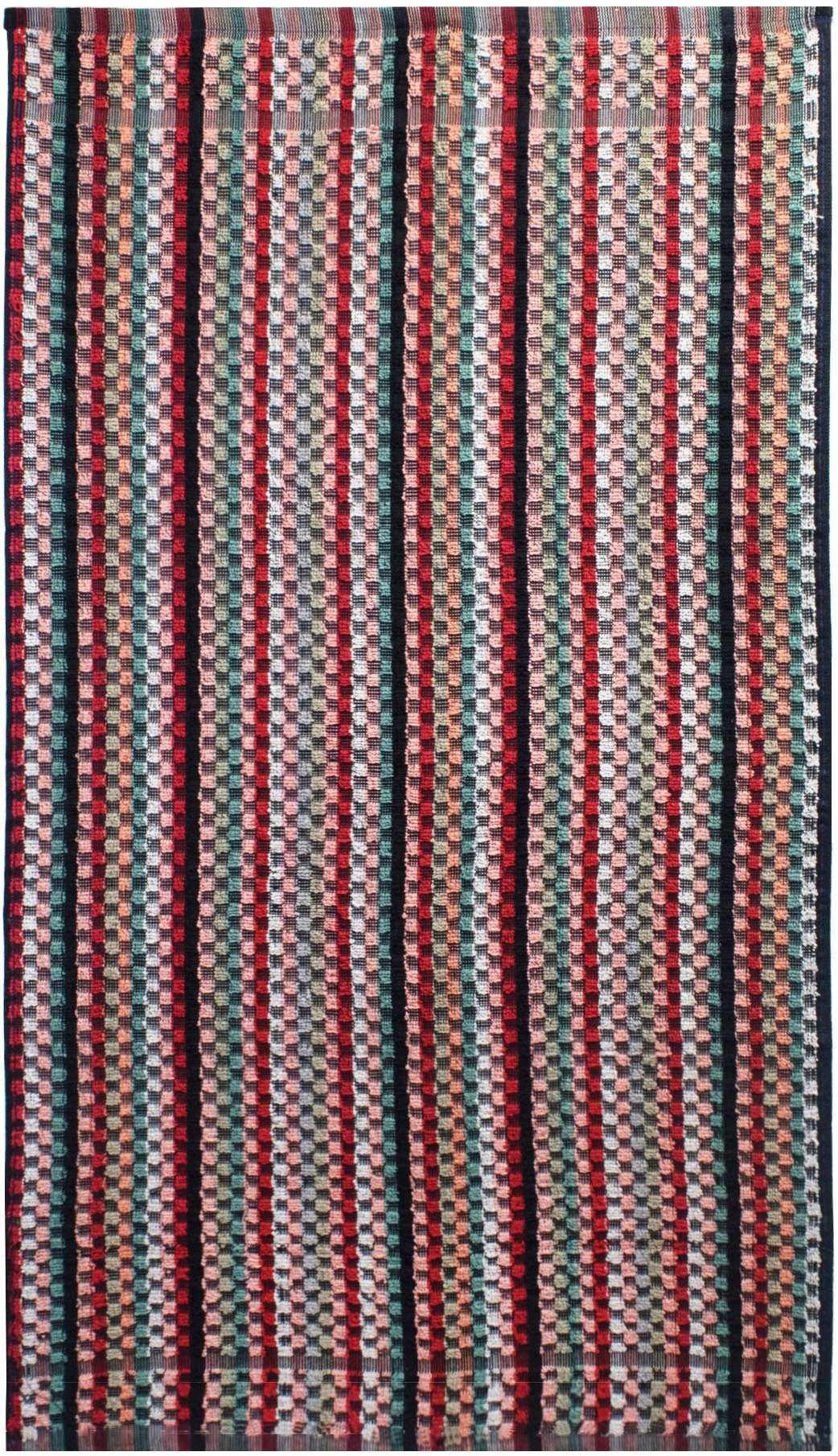 Delindo Lifestyle Handtuch "Frottier Grubentuch, 50x90 cm" Multicolor karie günstig online kaufen