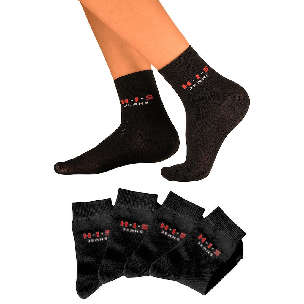 H.I.S Basicsocken, (4 Paar)