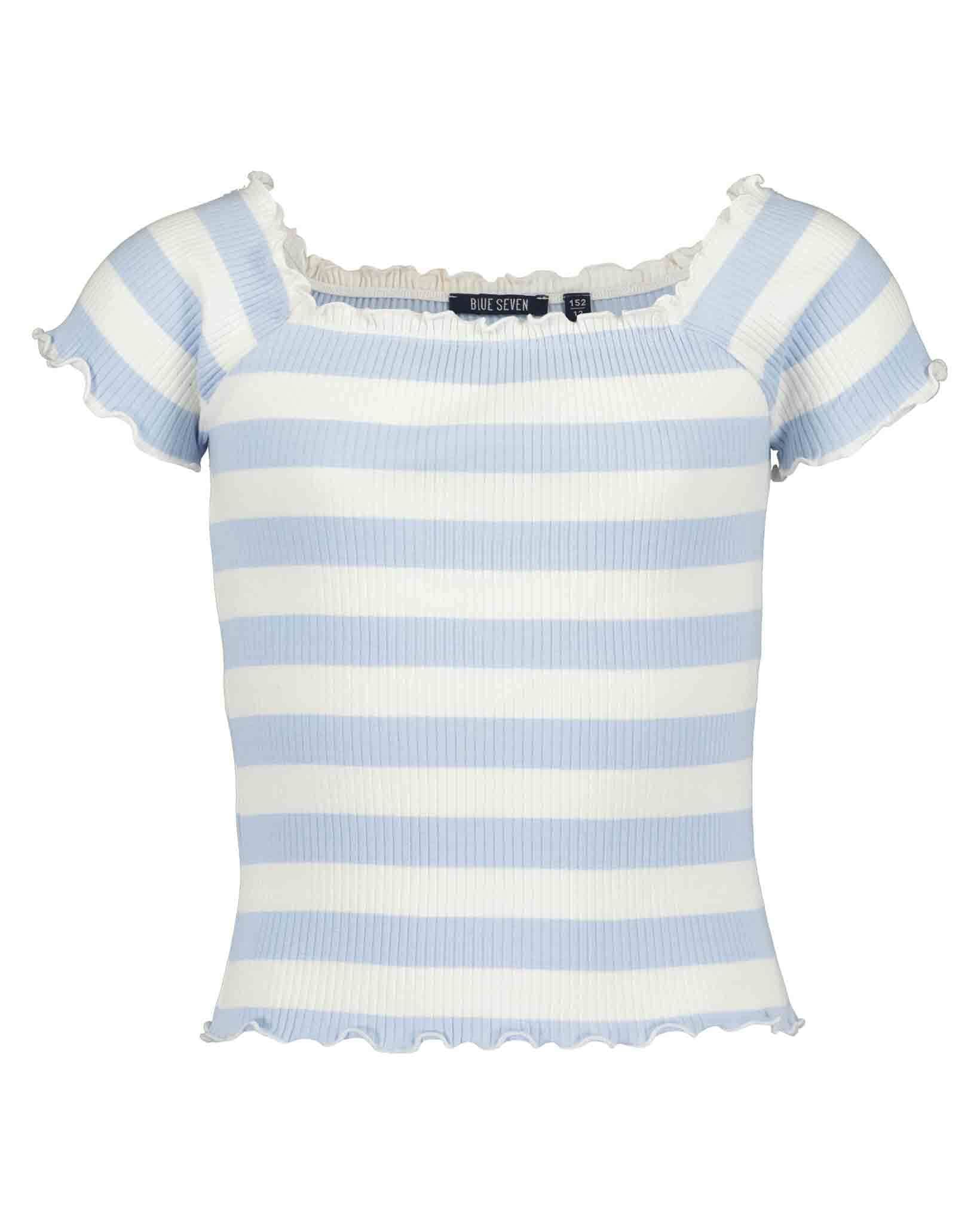 Blue Seven T-Shirt »Blue Seven Teenager Mädchen Carmen T-Shirts«, (2 tlg.)