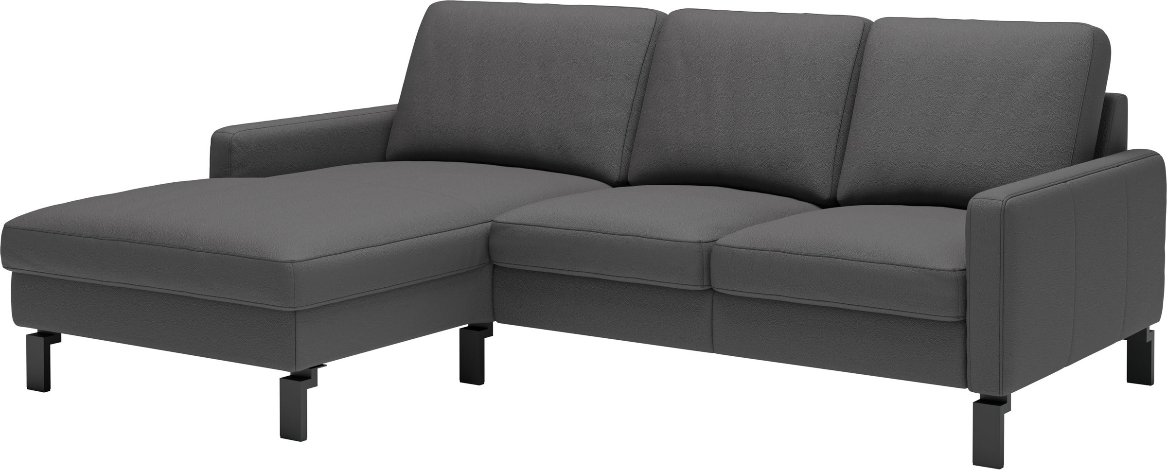Thumbnail - Home affaire Ecksofa "Lecce, L-Form, Federkernpolsterung, Breite 224 cm" inkl. saugroboterfreundliche Höhe & schmale Arm...