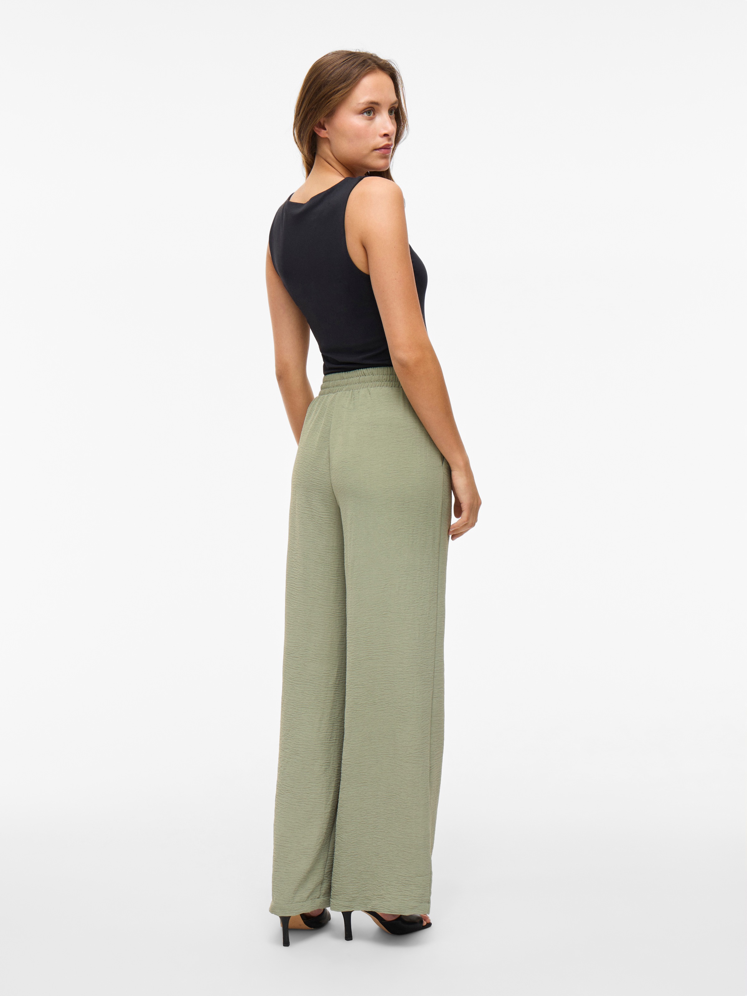 Vila Schlupfhose »VIJOSA HW WIDE PANTS - NOOS«, Sommerhose