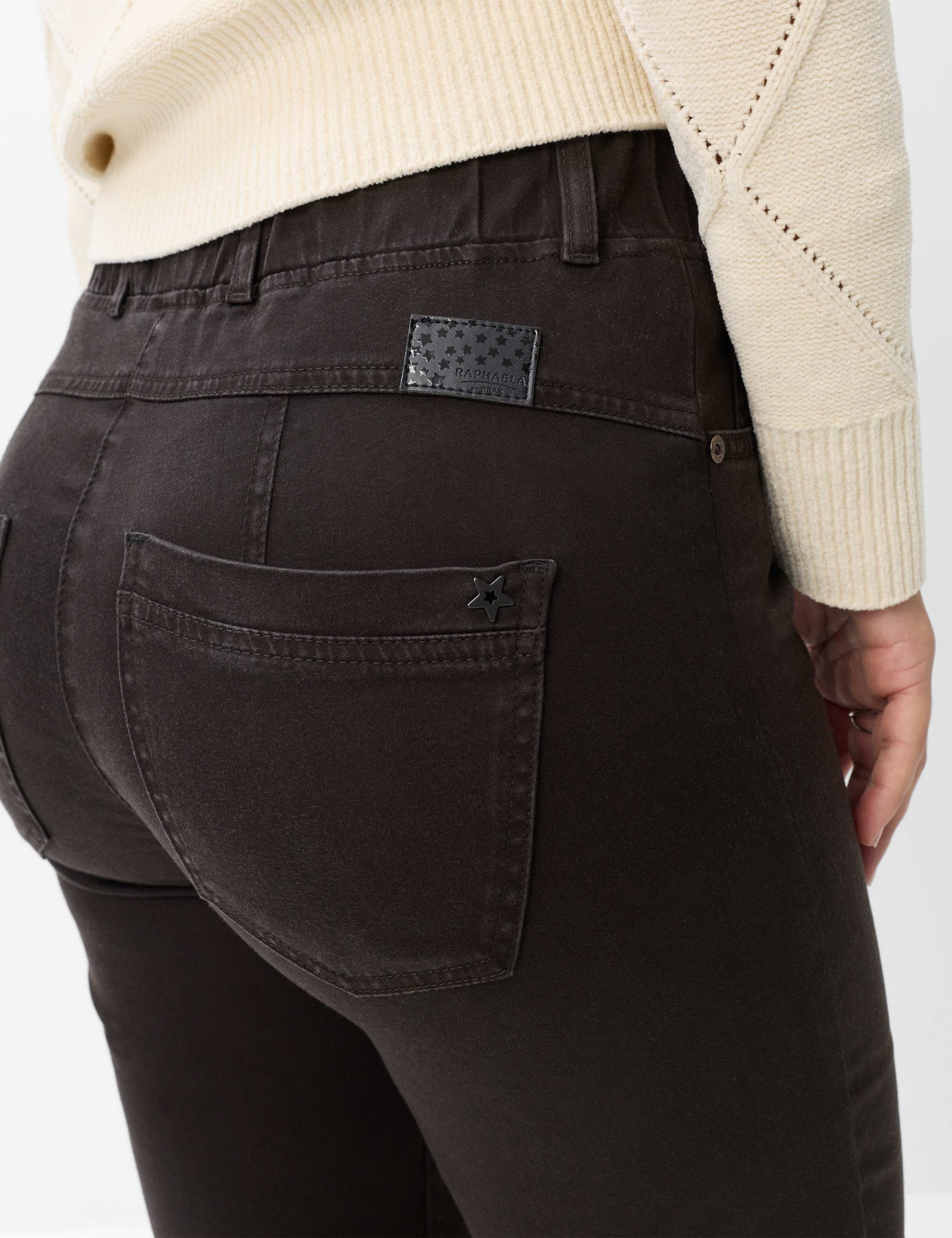 RAPHAELA by BRAX Chinohose »Style LAVINA STRAIGHT«  Satin: Schlupfhose im Super Slim Fit