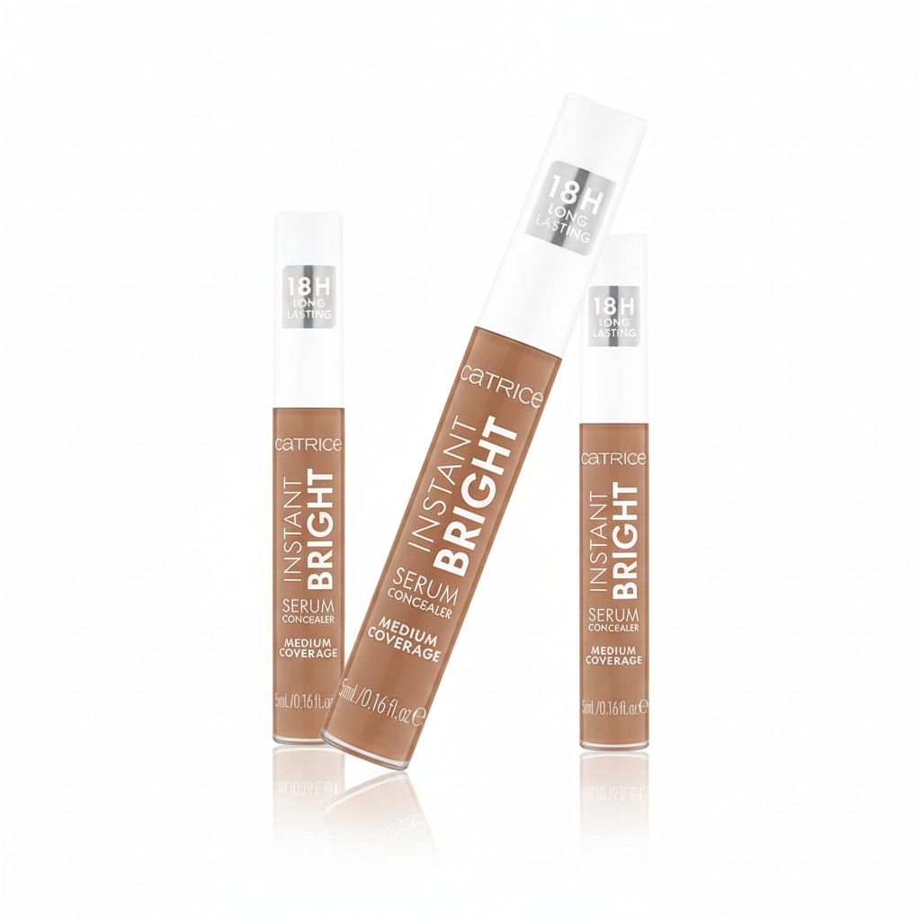 Catrice Concealer »INSTANT BRIGHT SERUM CONCEALER« Langhaltend, mittlere Deckkraft, leichte Textur, spendet Feuchtigkeit.