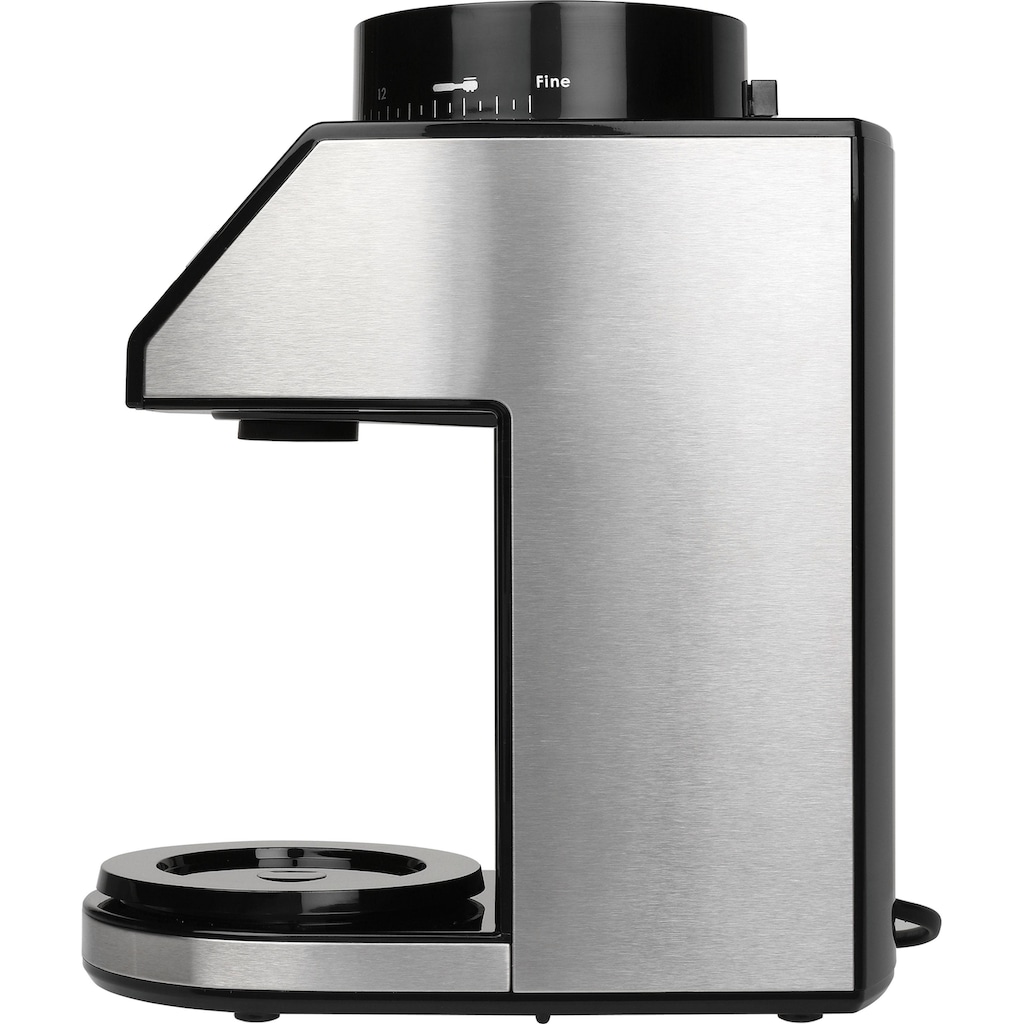 Melitta Kaffeemühle »Calibra 1027-01 schwarz-Edelstahl«, 160 W, Kegelmahlwerk, 375 g Bohnenbehälter