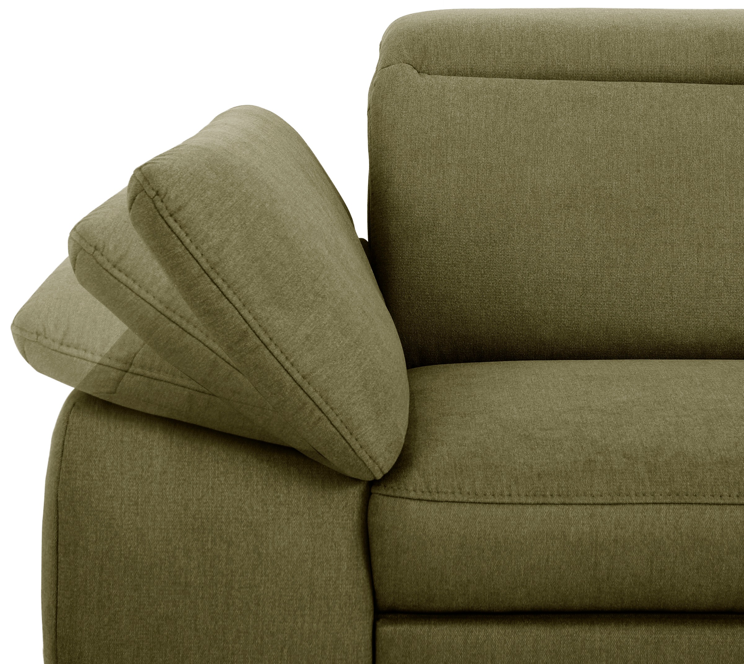 Home affaire Ecksofa »Mauritius L-Form«, mit Ottomane, mit Kopfteil- und Armlehnverstellung