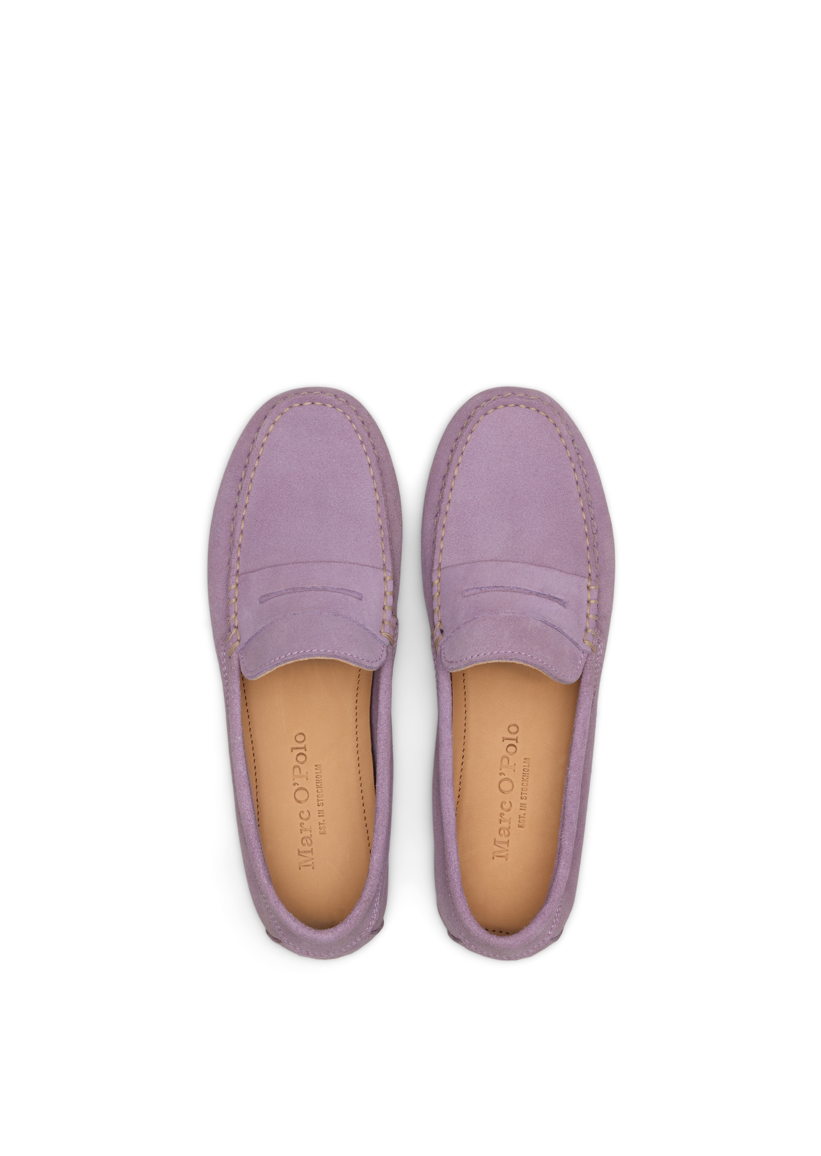 Marc O'Polo Mokassin »aus Velours-Rindleder«