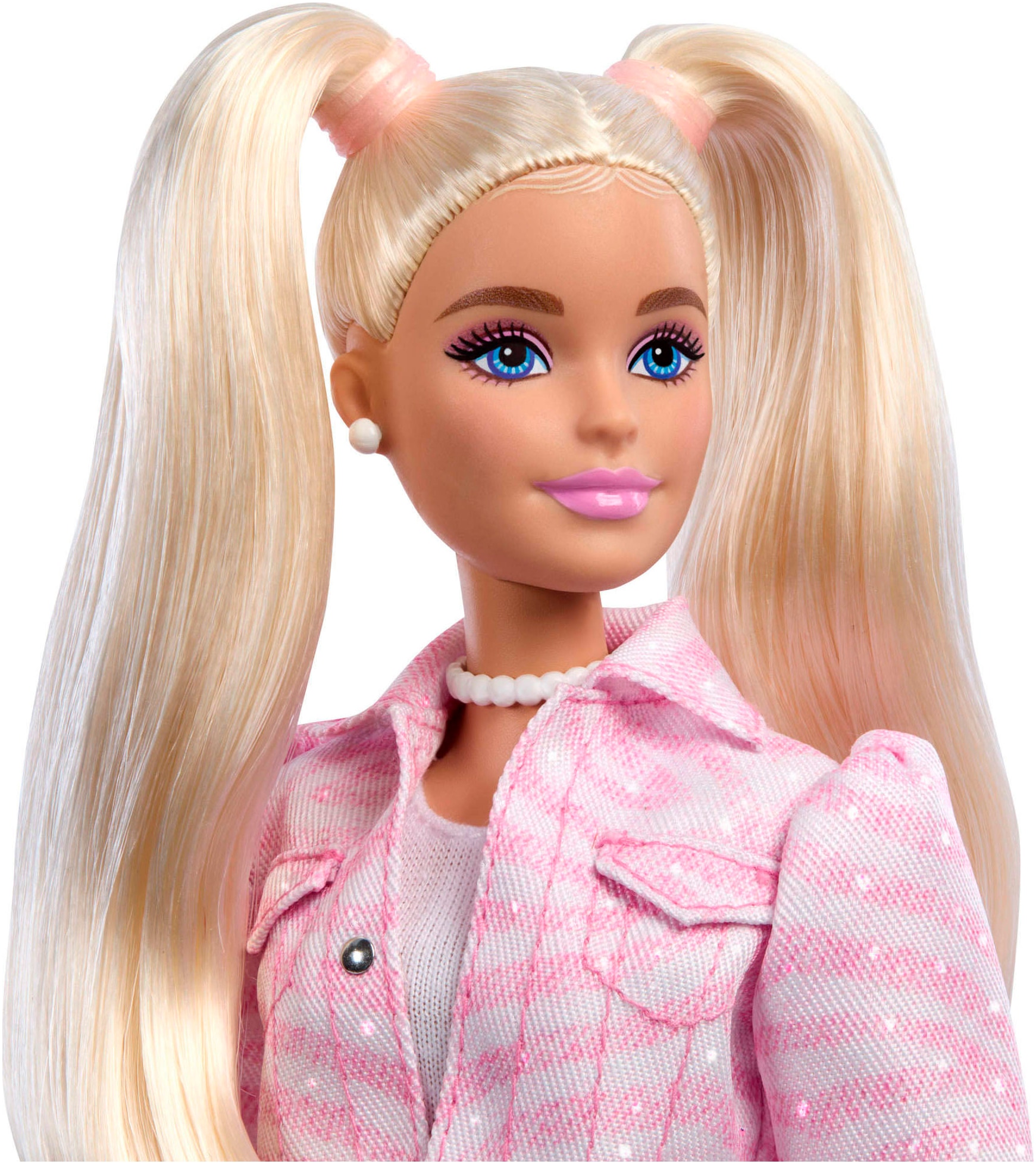 Barbie Anziehpuppe »Barbie Deluxe Style - Pinke Jeansjacke«