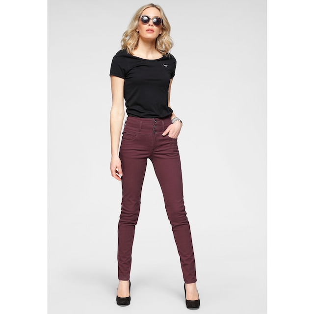 Arizona Slim-fit-Jeans »mit extra breitem Bund«, High Waist für bestellen |  BAUR
