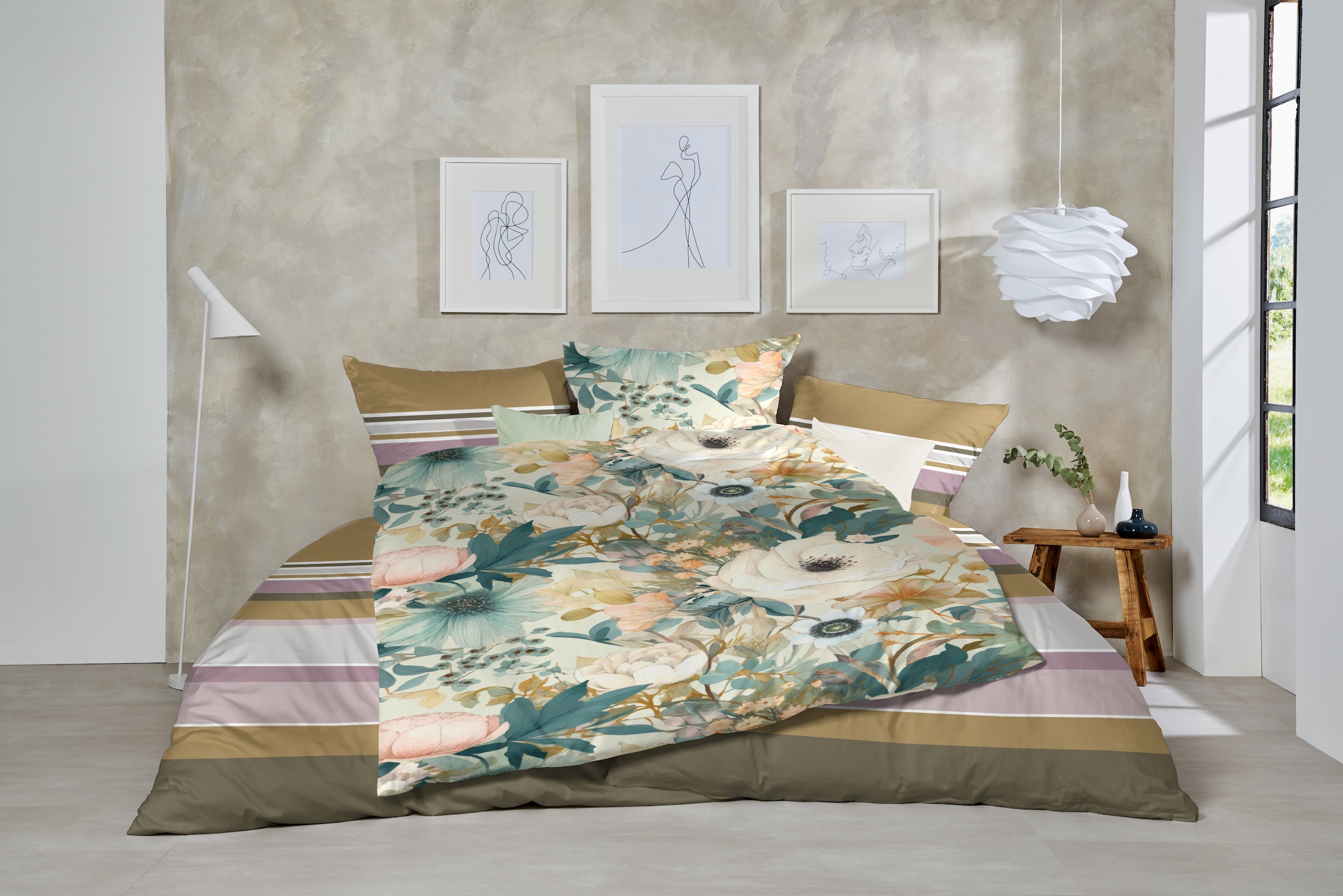 Primera Bettwäsche "Feinbiber-Bettwäsche" 2 Stk. tlg. samtweich und natürli günstig online kaufen