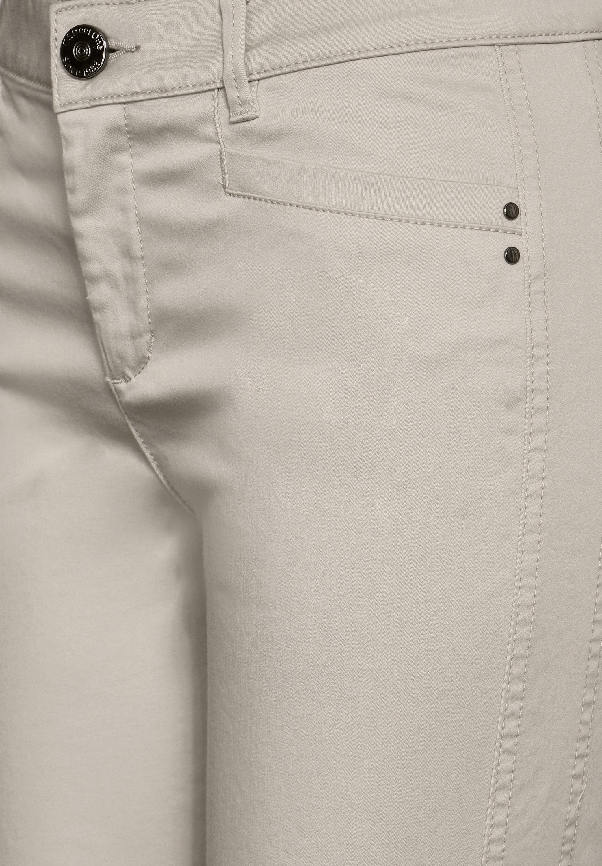 STREET ONE 7/8-Hose, aus Baumwolle mit Stretchanteil