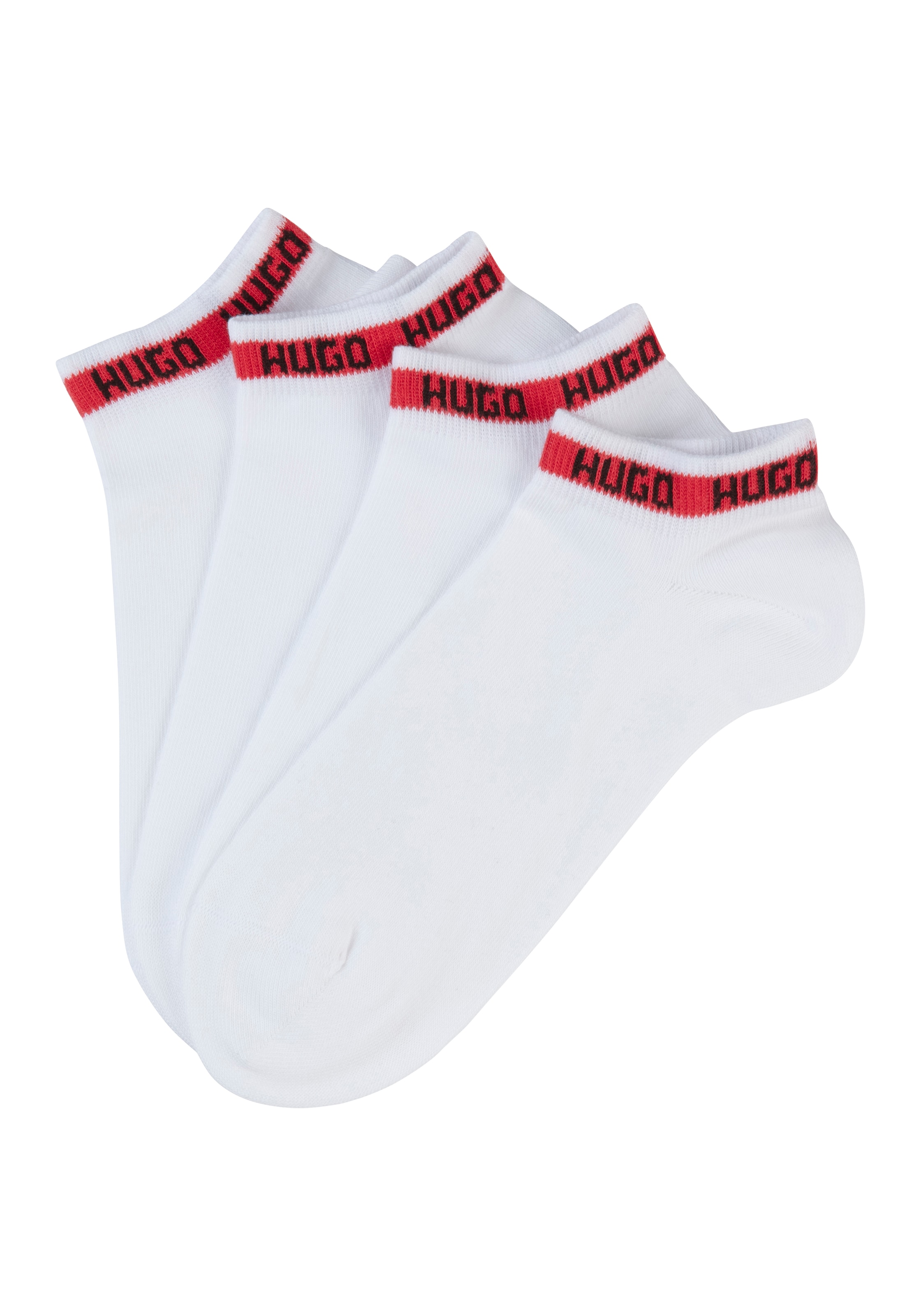 HUGO Underwear Freizeitsocken "2P AS TAPE CC", (Packung, 2er Pack), mit Logo