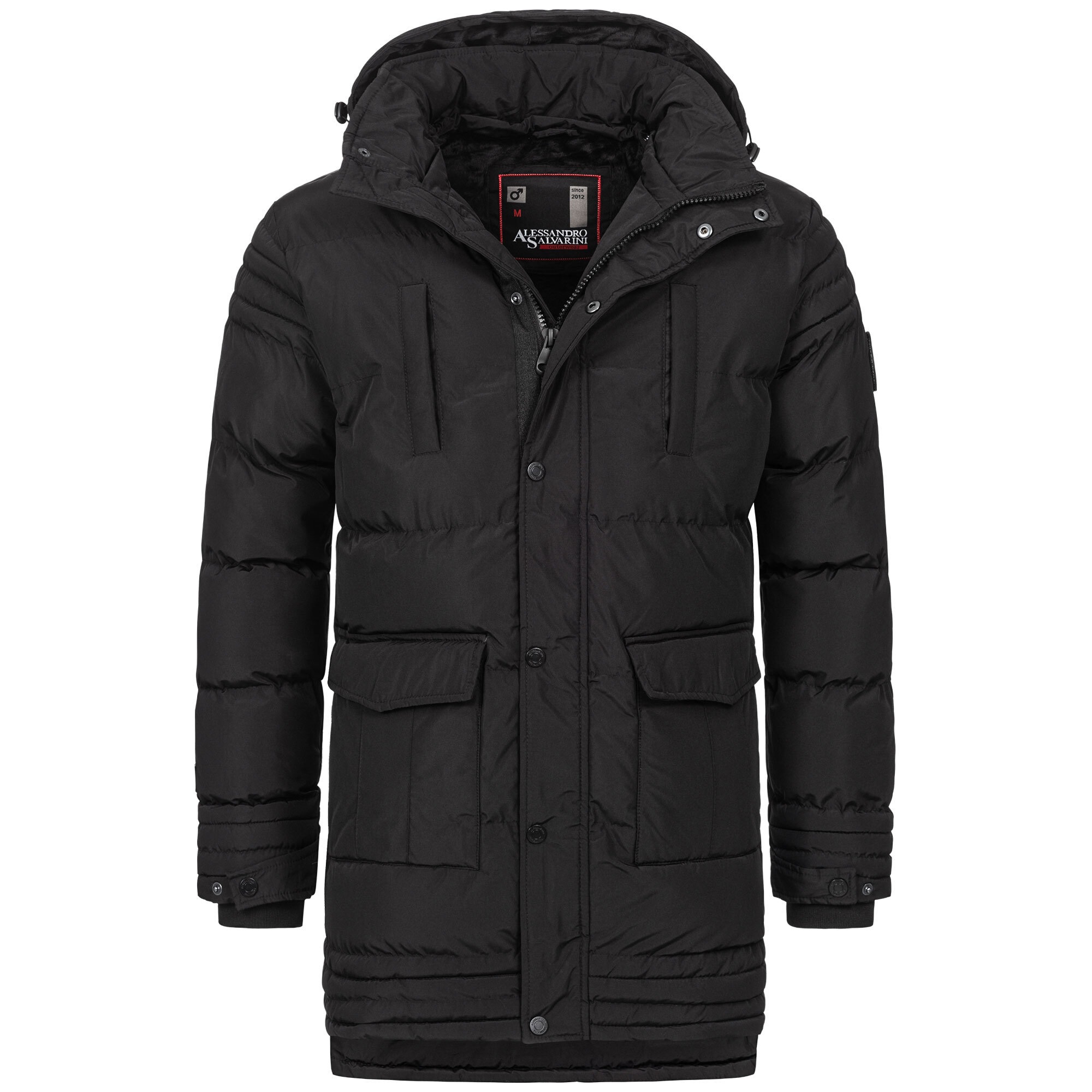 Alessandro Salvarini Winterjacke »ASVenico«, mit Teddyfelleinsatz