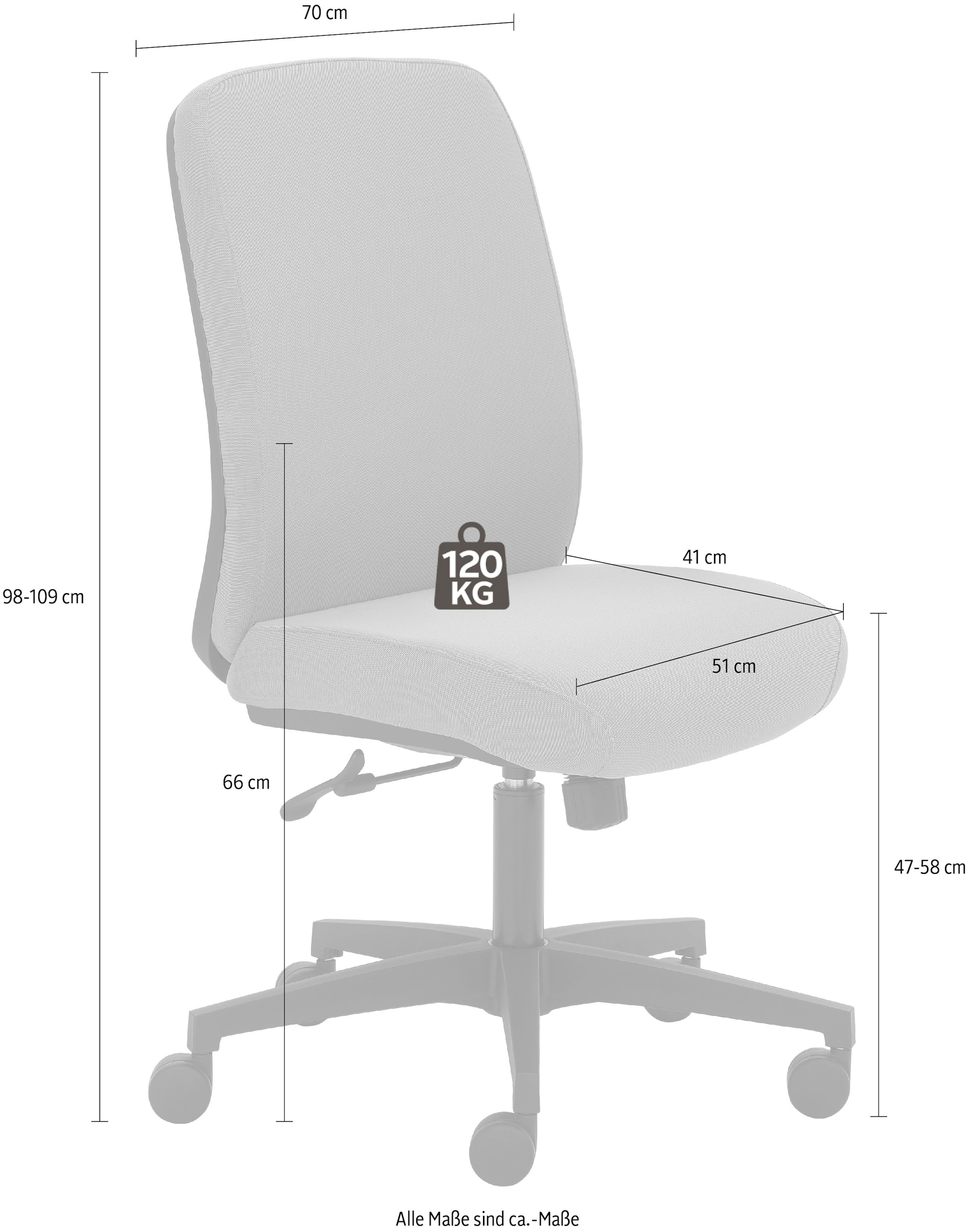 Mayer Sitzmöbel Bürostuhl »myTRITON«, 1 St., Struktur (recyceltes Polyester)