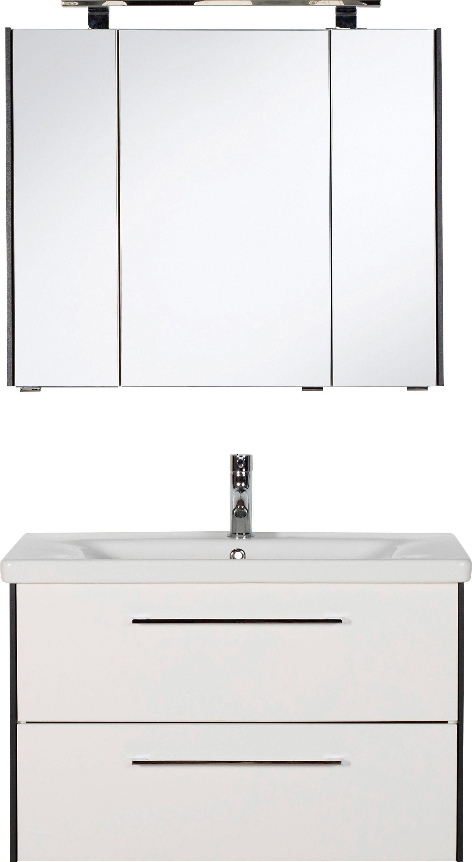 Saphir Badmöbel-Set "3400", (Set, 2 St.), Breite 80 cm günstig online kaufen