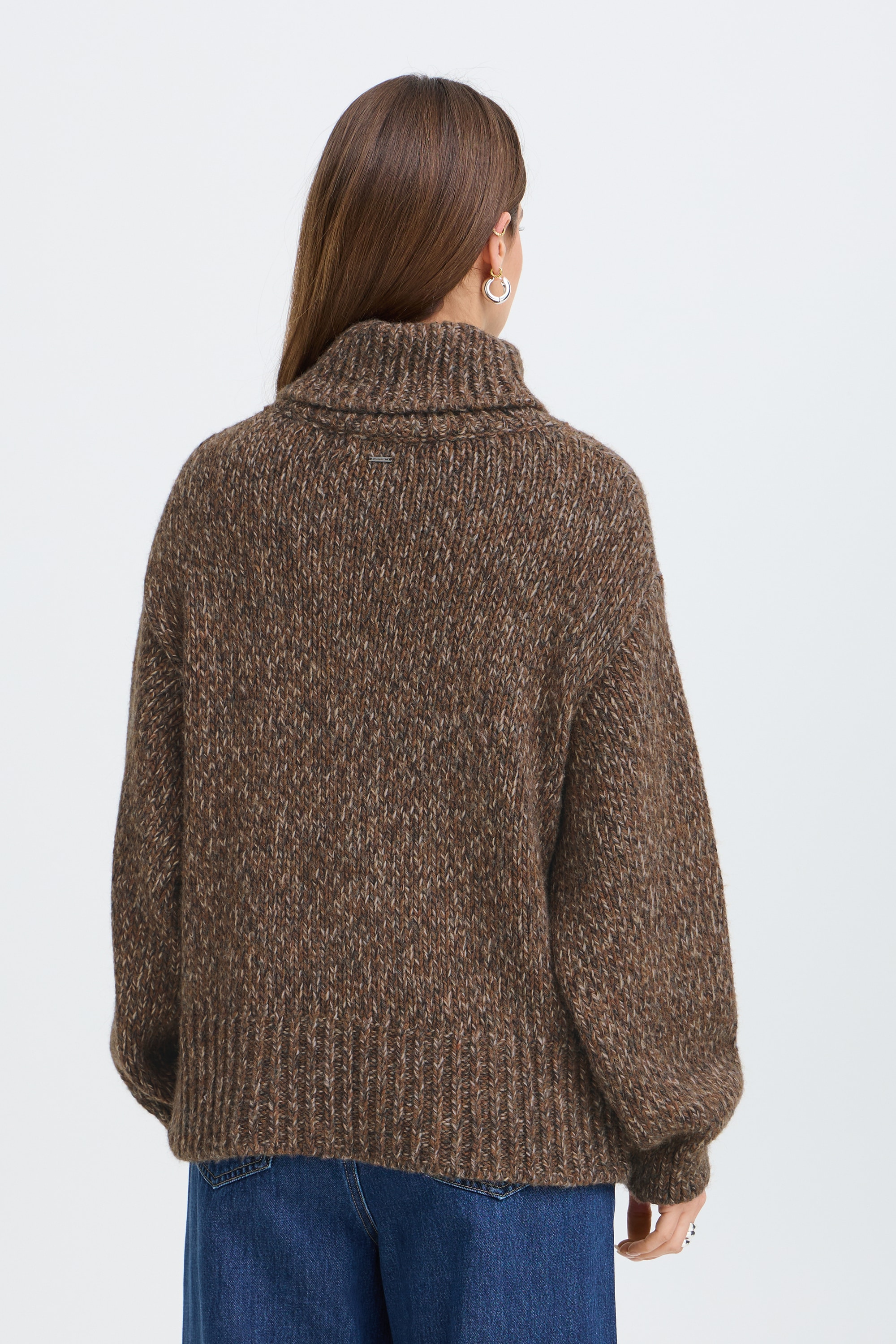 Pulz Jeans Strickpullover »Damen Langarm PZESI«