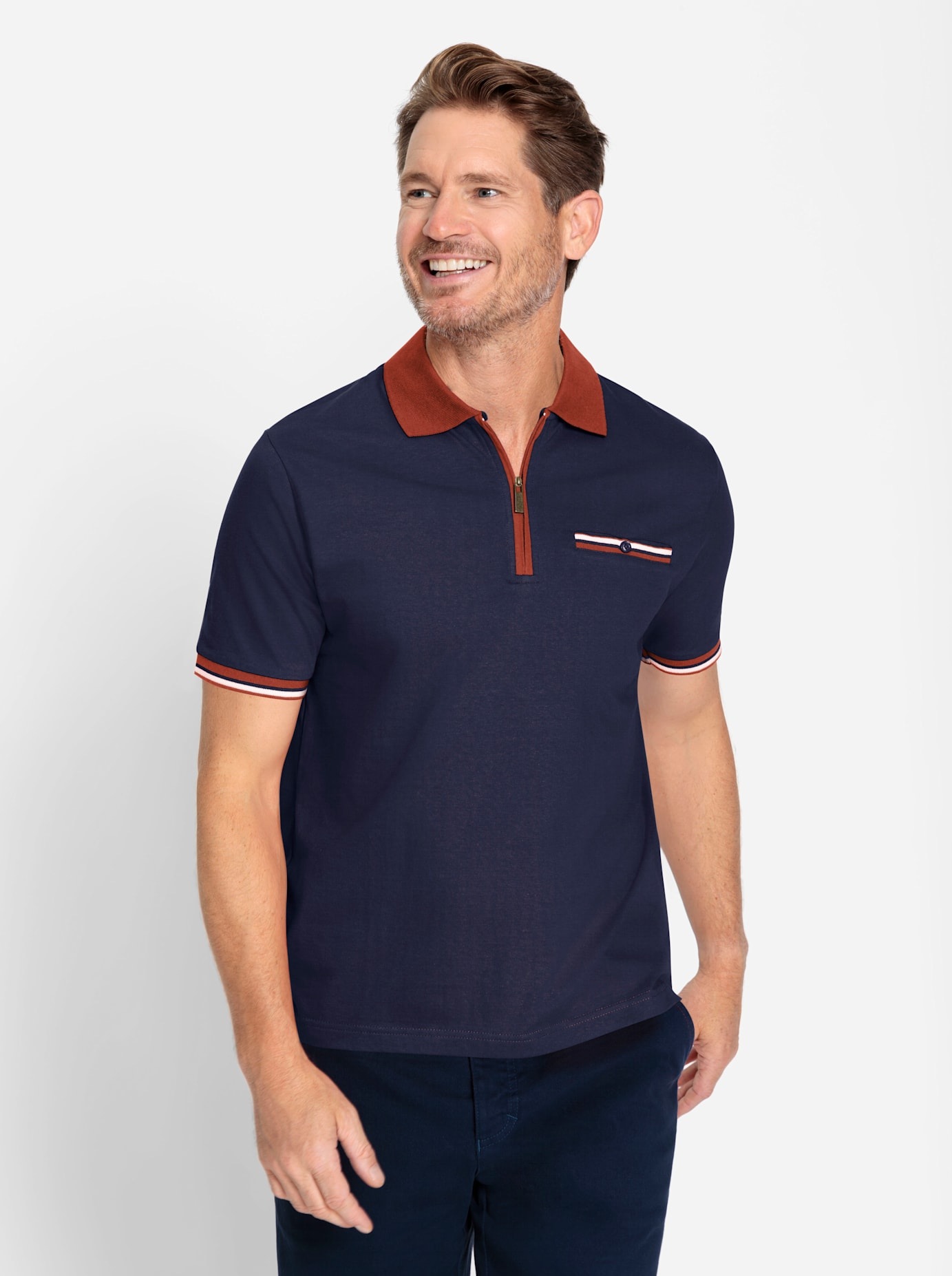 Catamaran Poloshirt "Kurzarm-Poloshirt" 1 Stk. tlg. günstig online kaufen