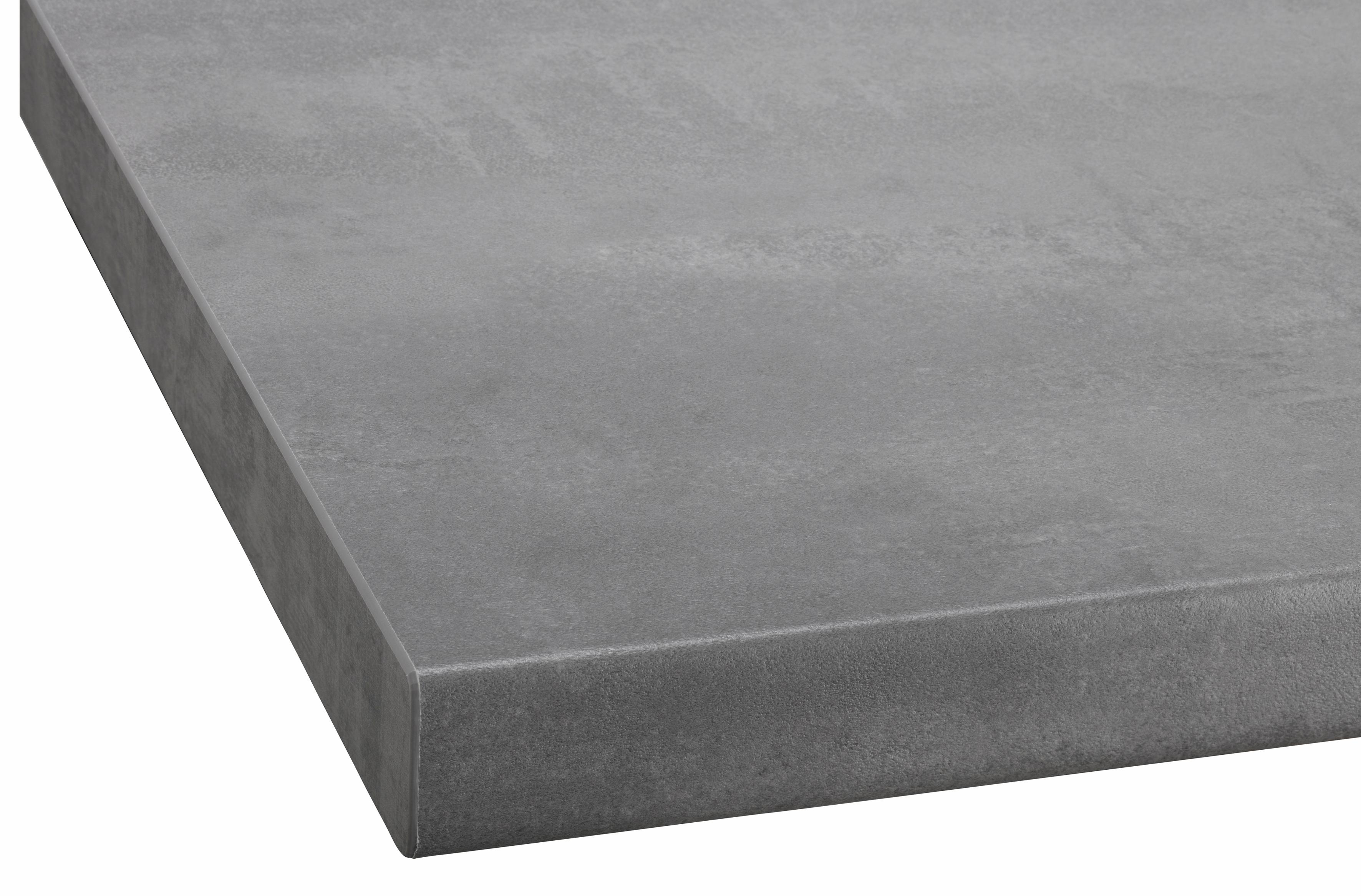 wiho Küchen Arbeitsplatte ""Flexi 38"" von drei Seiten ummantelt, 38 mm stark
