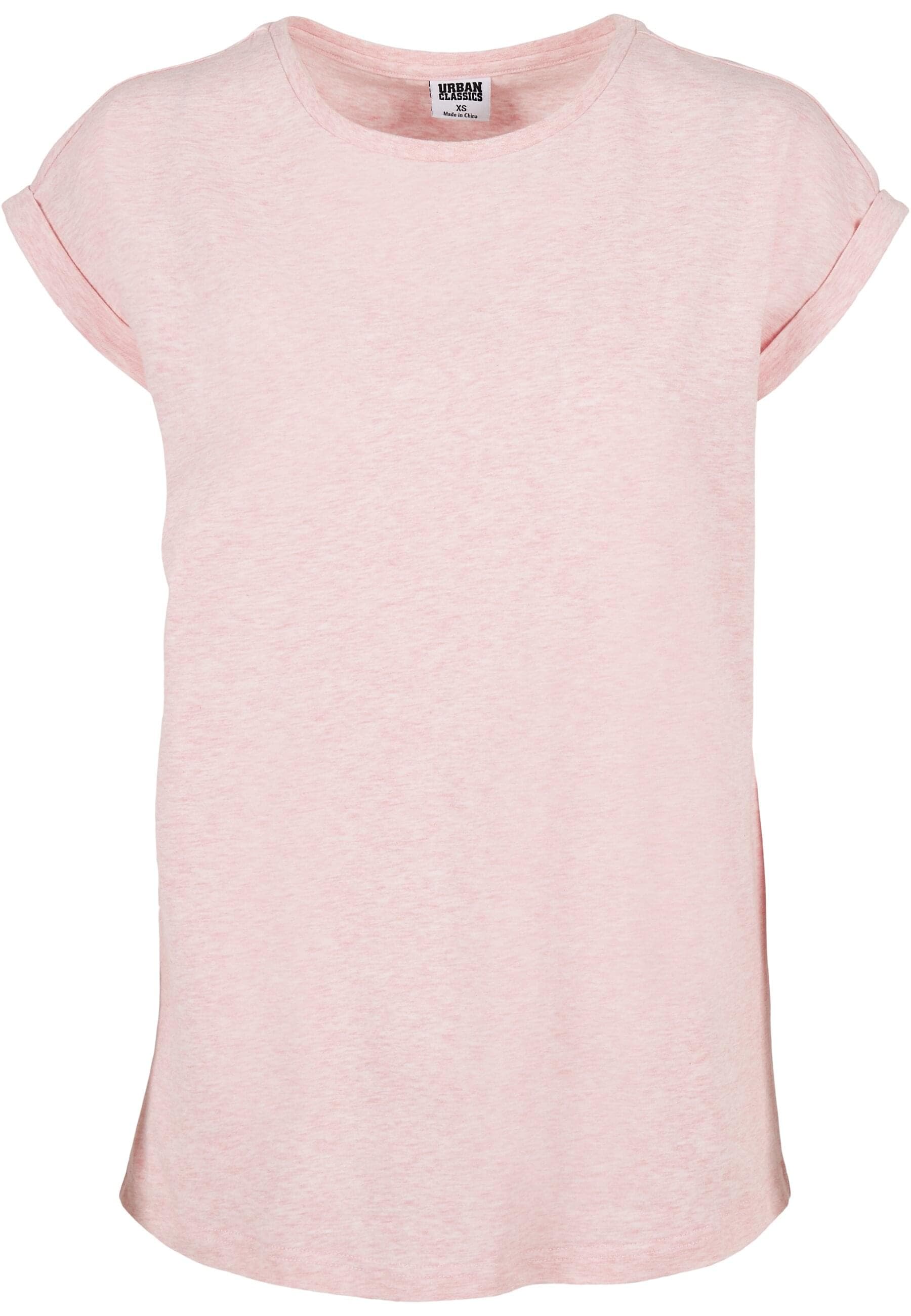 URBAN CLASSICS Kurzarmshirt "Urban Classics Damen Ladies Color Melange Exte günstig online kaufen