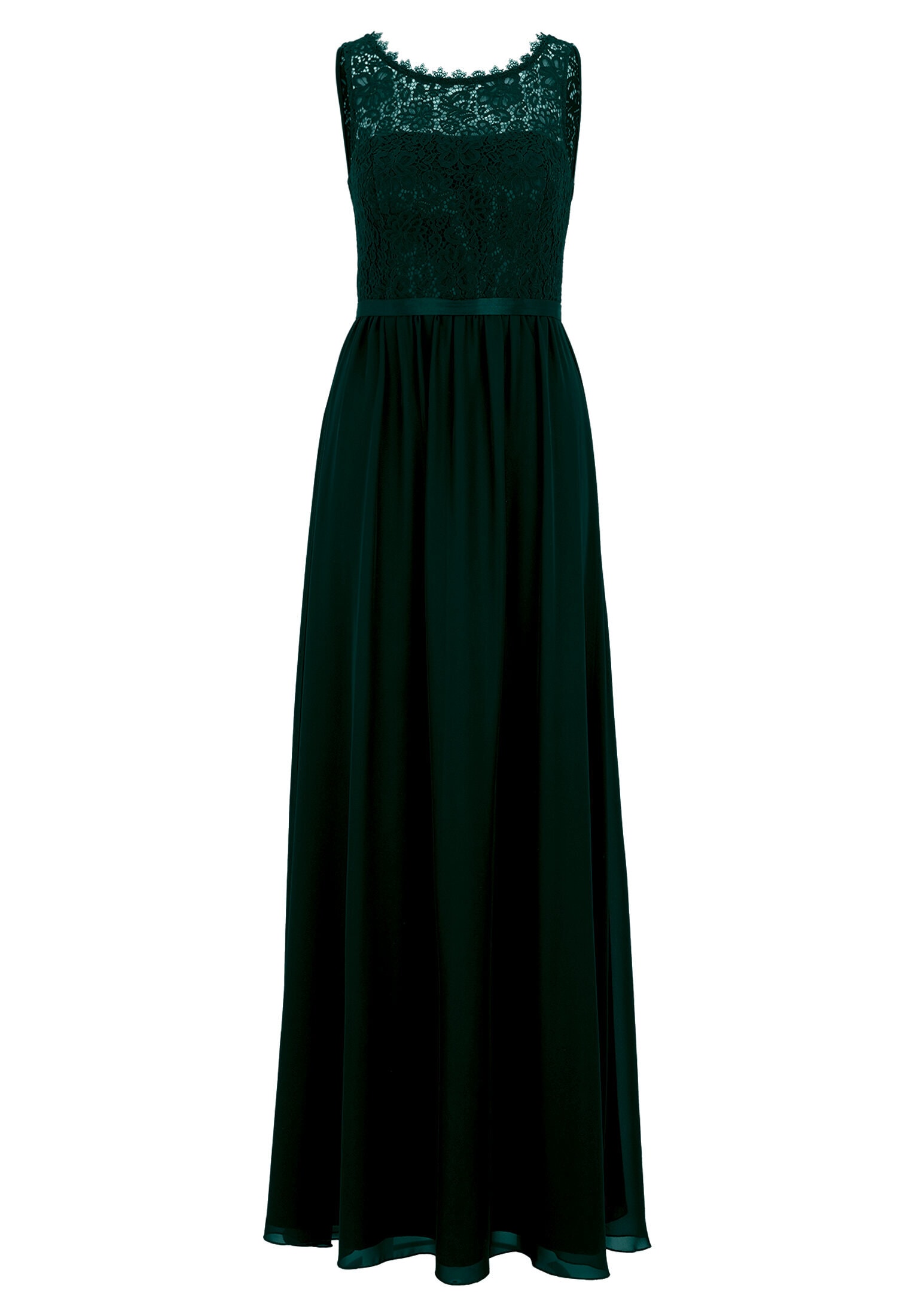 Vera Mont Cocktailkleid »Damen mit Spitze« Ohne Tasche Bogenkante