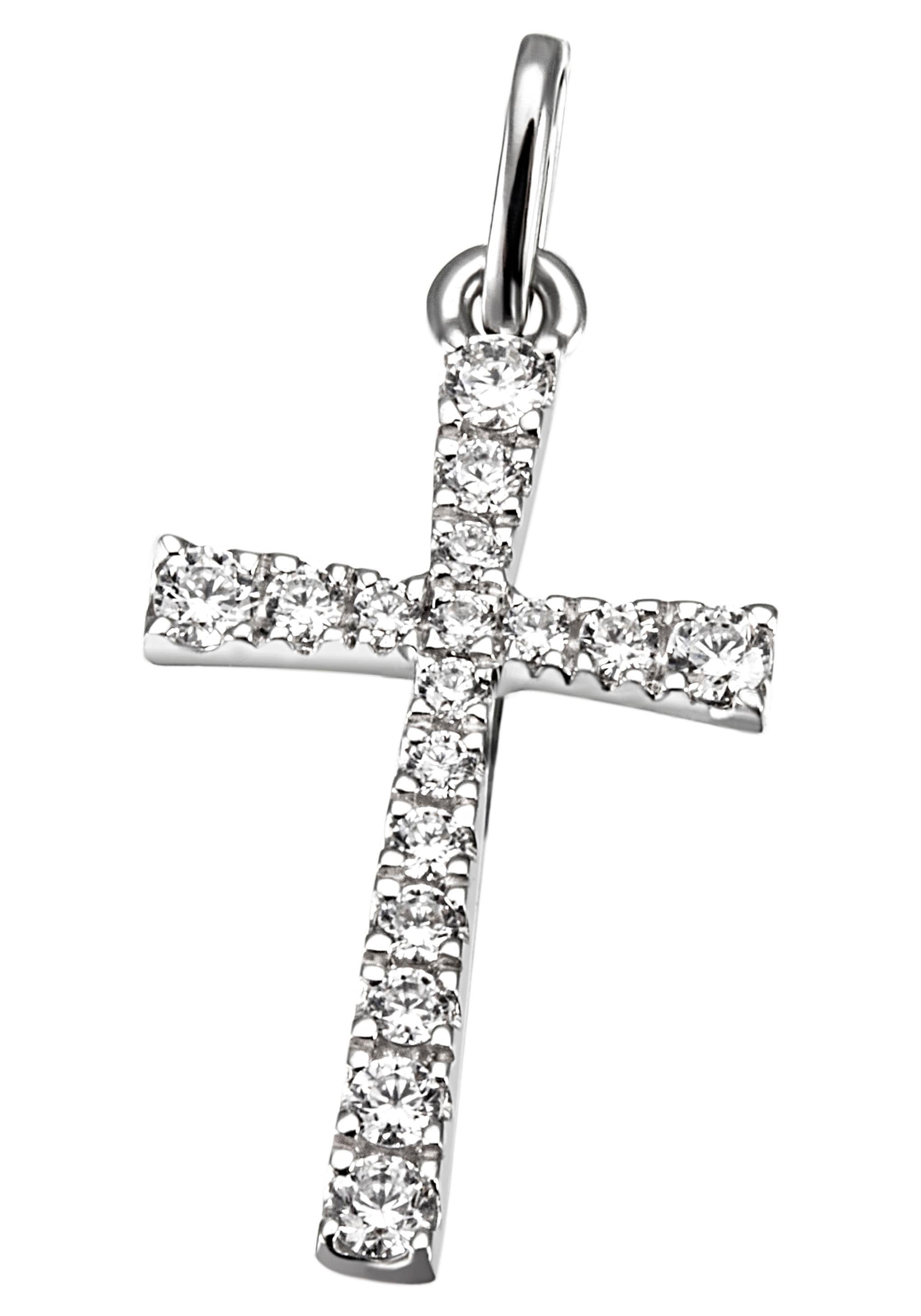 Firetti Kettenanhänger »Schmuck Geschenk Silber 925 Halsschmuck Anhänger  Kreuz«, zu Hoodie, Kleid, Shirt, Jeans, Sneaker! Anlass Geburtstag  Weihnachten für kaufen | BAUR | Kettenanhänger