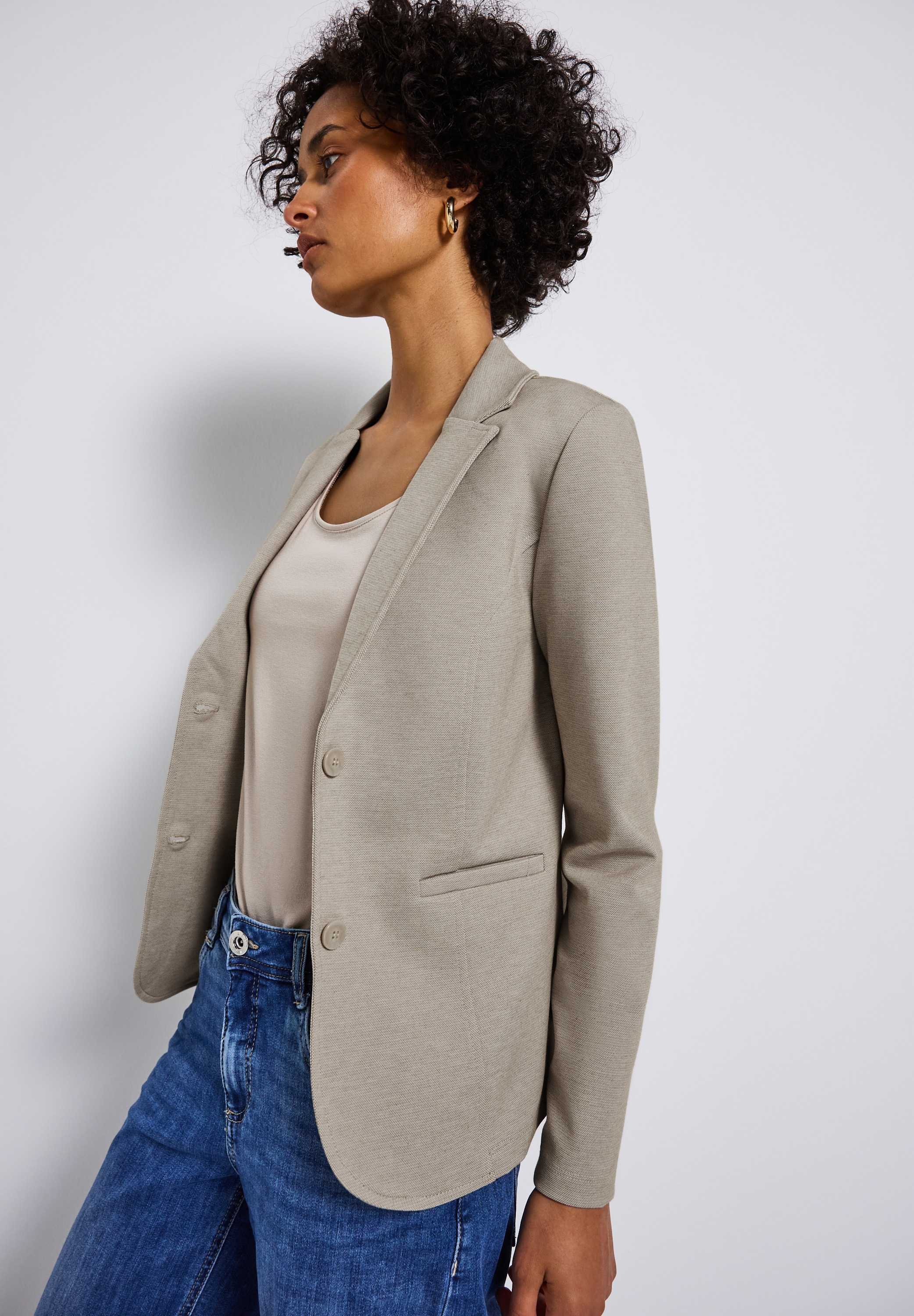STREET ONE Jackenblazer, mit Reverskragen und Knöpfen günstig online kaufen